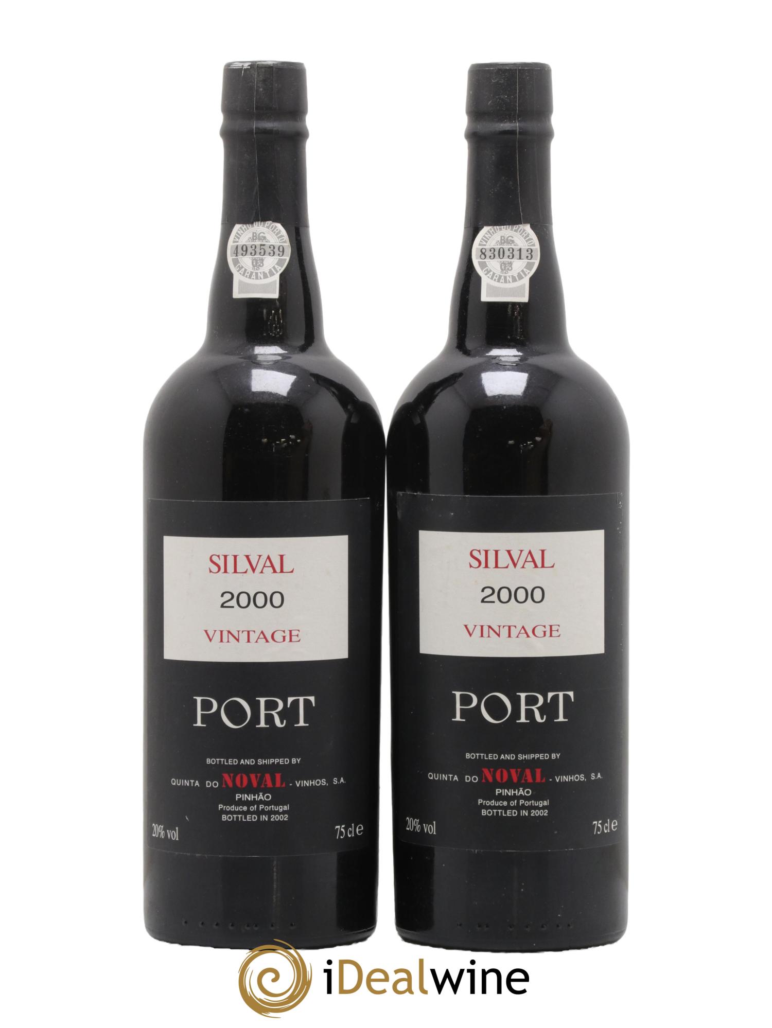 Porto Vintage Silval 2000 - Lot de 2 bouteilles - 0