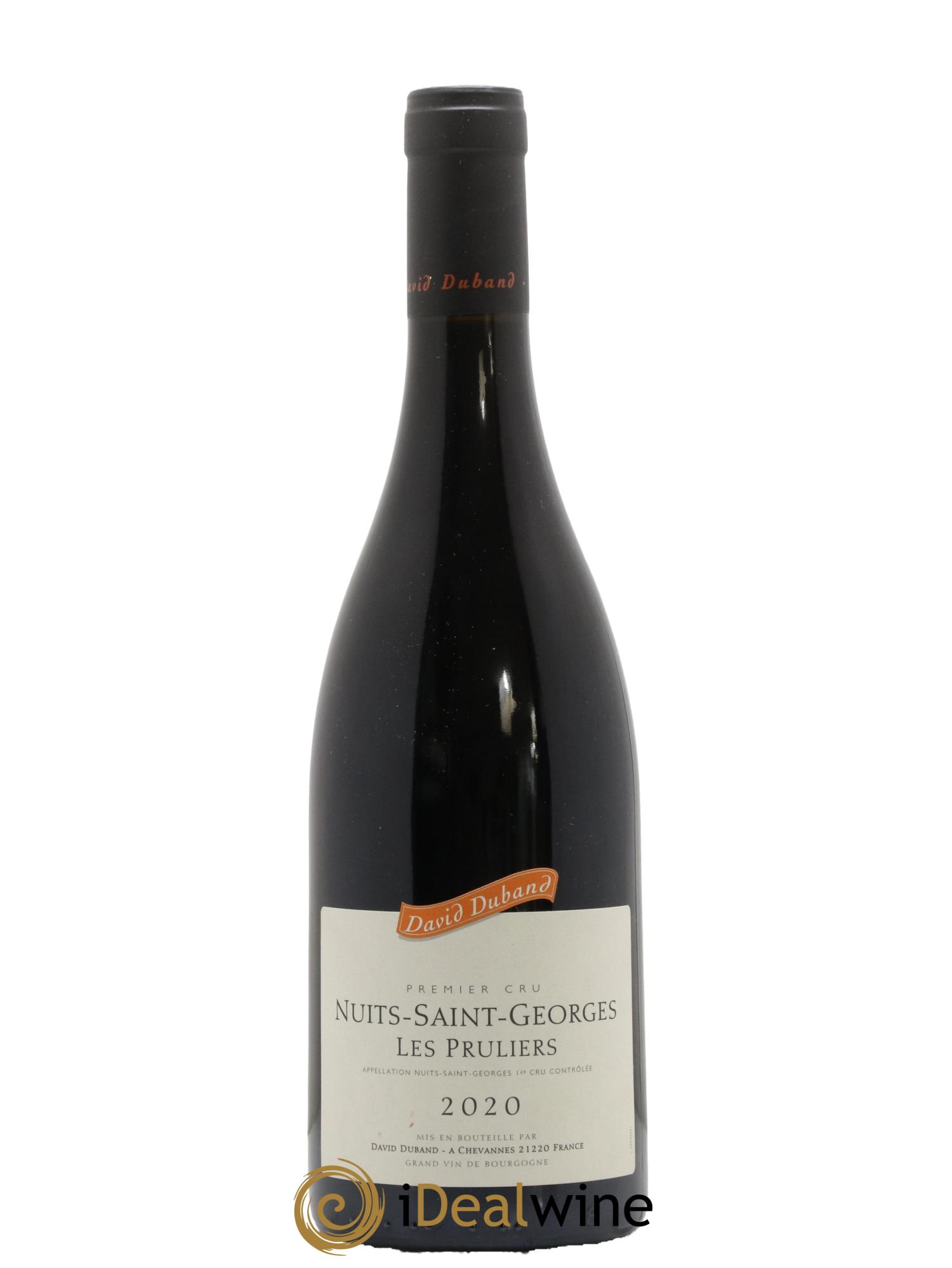 Nuits-Saint-Georges 1er Cru Les Pruliers David Duband (Domaine) 2020 - Posten von 1 Flasche - 0
