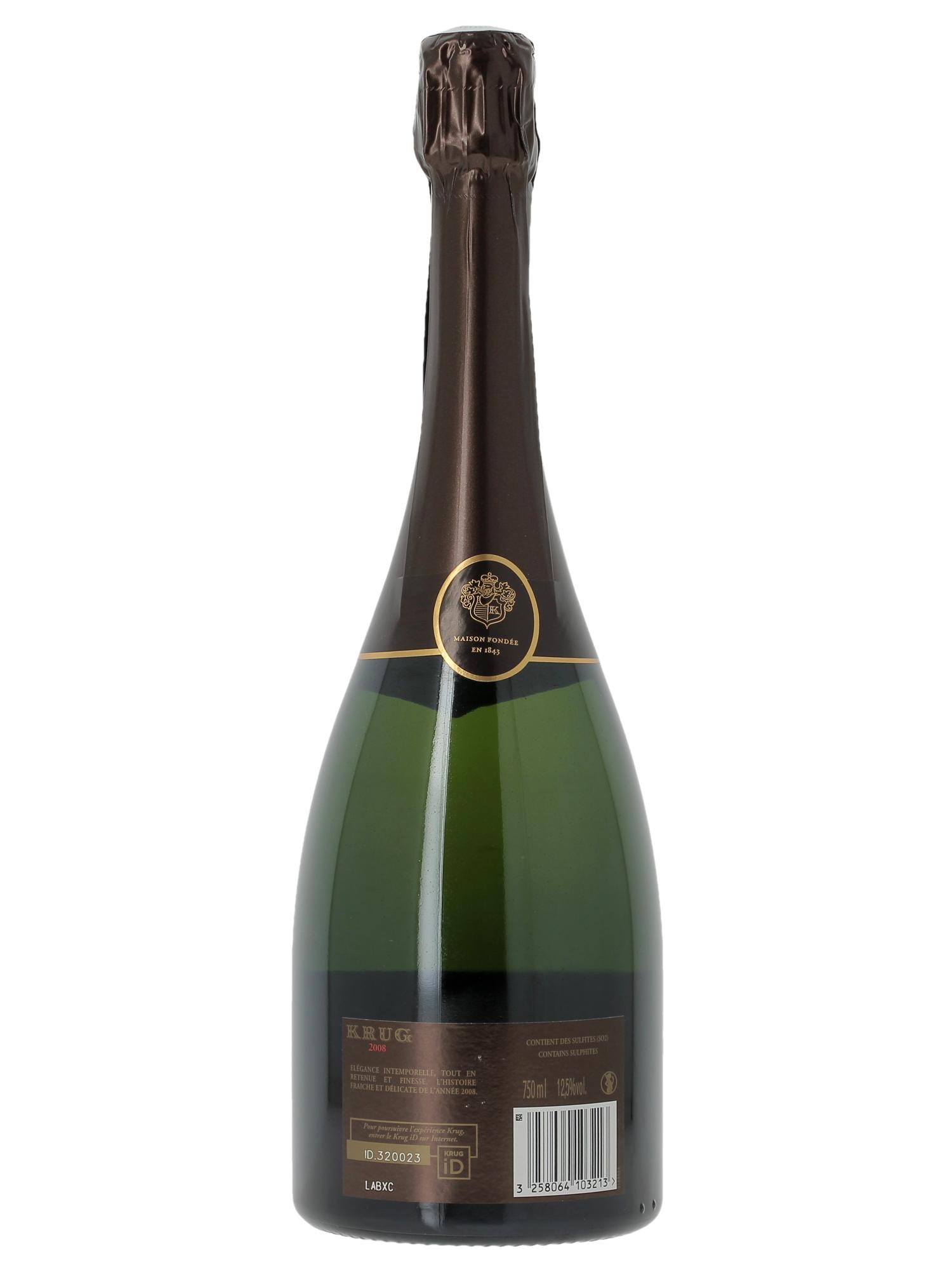 Vintage Krug 2008 - Lot de 1 bouteille - 1