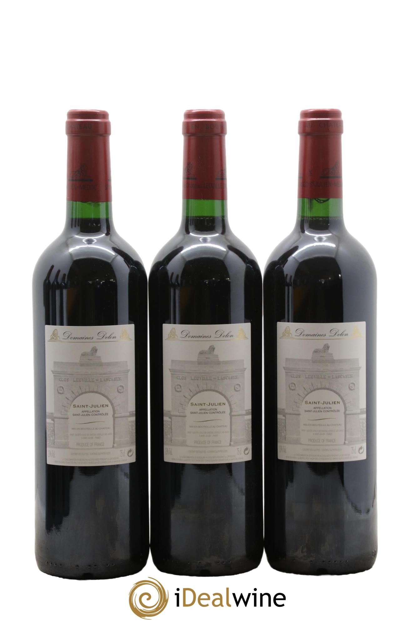 Château Léoville Las Cases 2ème Grand Cru Classé 2005 - Posten von 6 Flaschen - 2