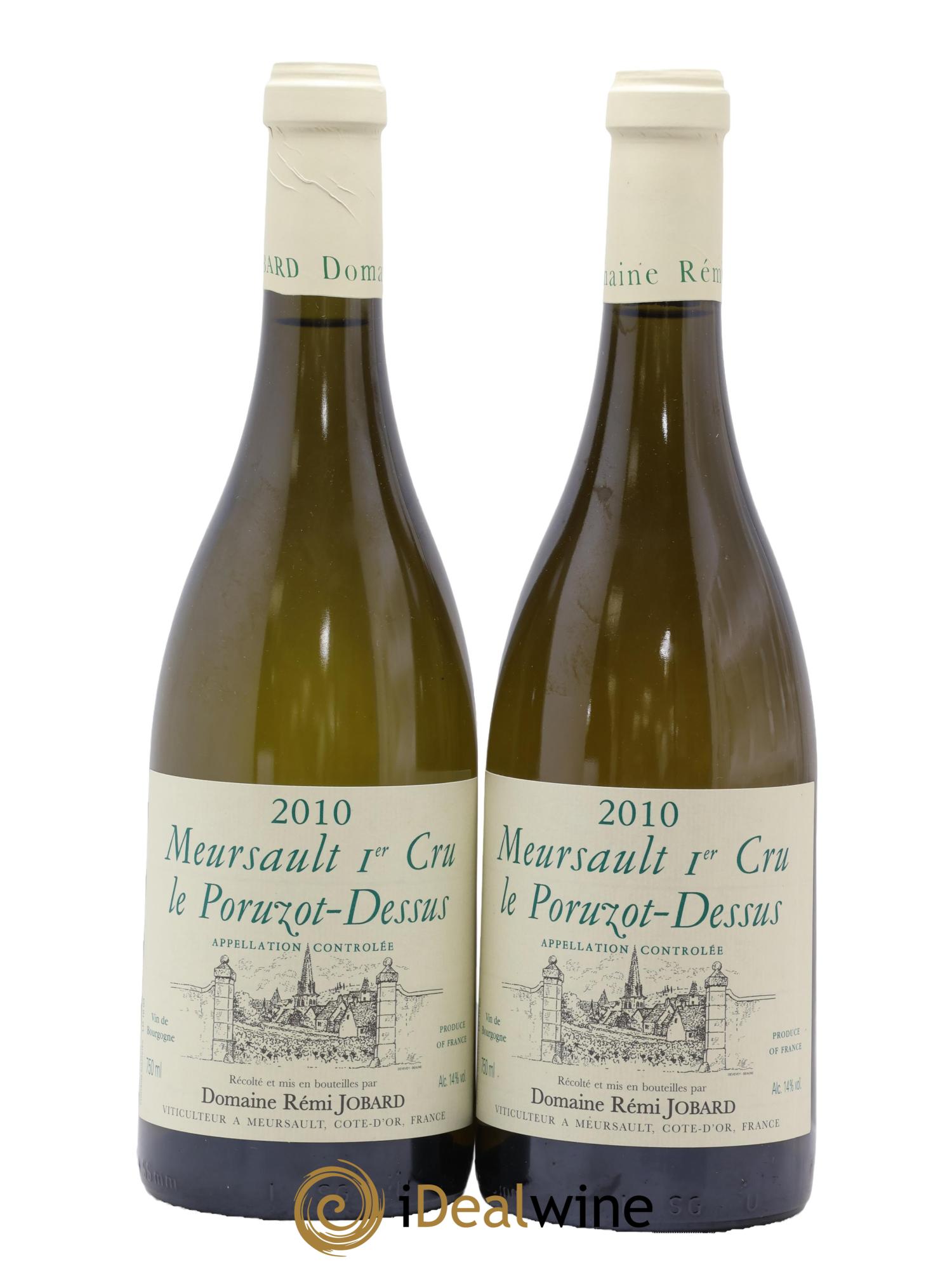 Meursault 1er Cru Le Poruzot-Dessus Rémi Jobard (Domaine) 2010 - Lot of 2 bottles - 0