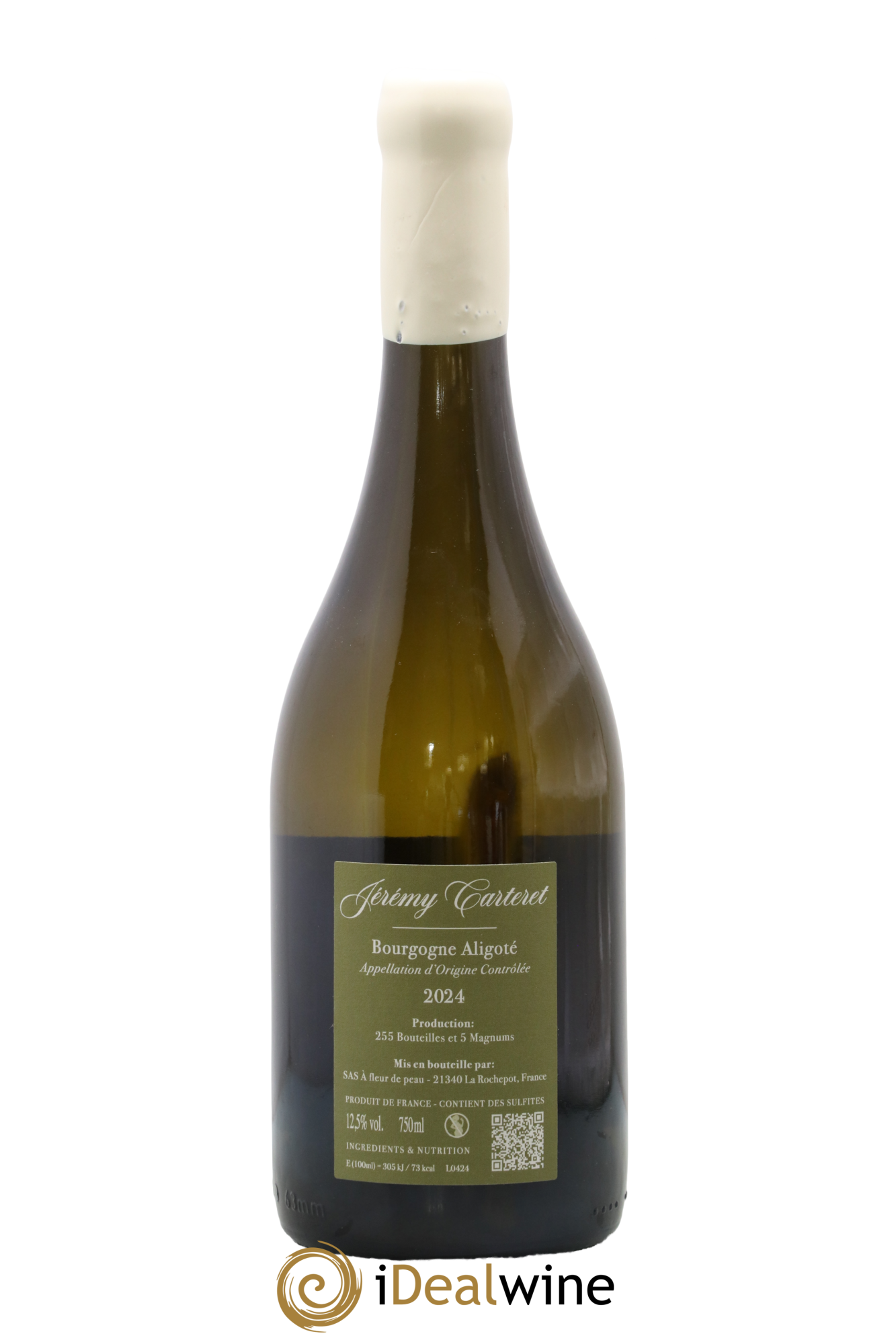 Bourgogne Aligoté Doré Jérémy Carteret 2024 - Lot de 1 bouteille - 1