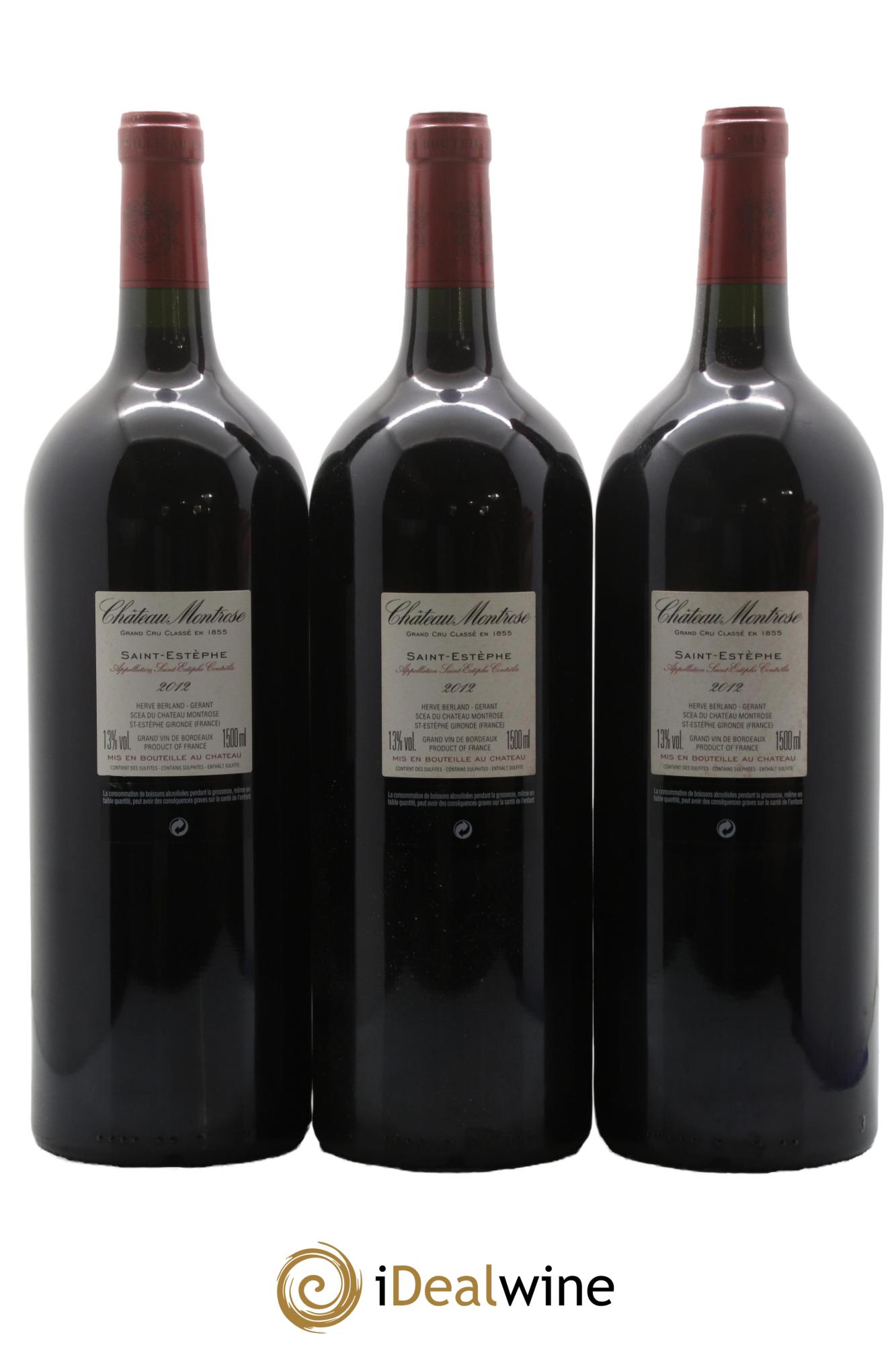 Château Montrose 2ème Grand Cru Classé 2012 - Lot of 6 magnums - 3