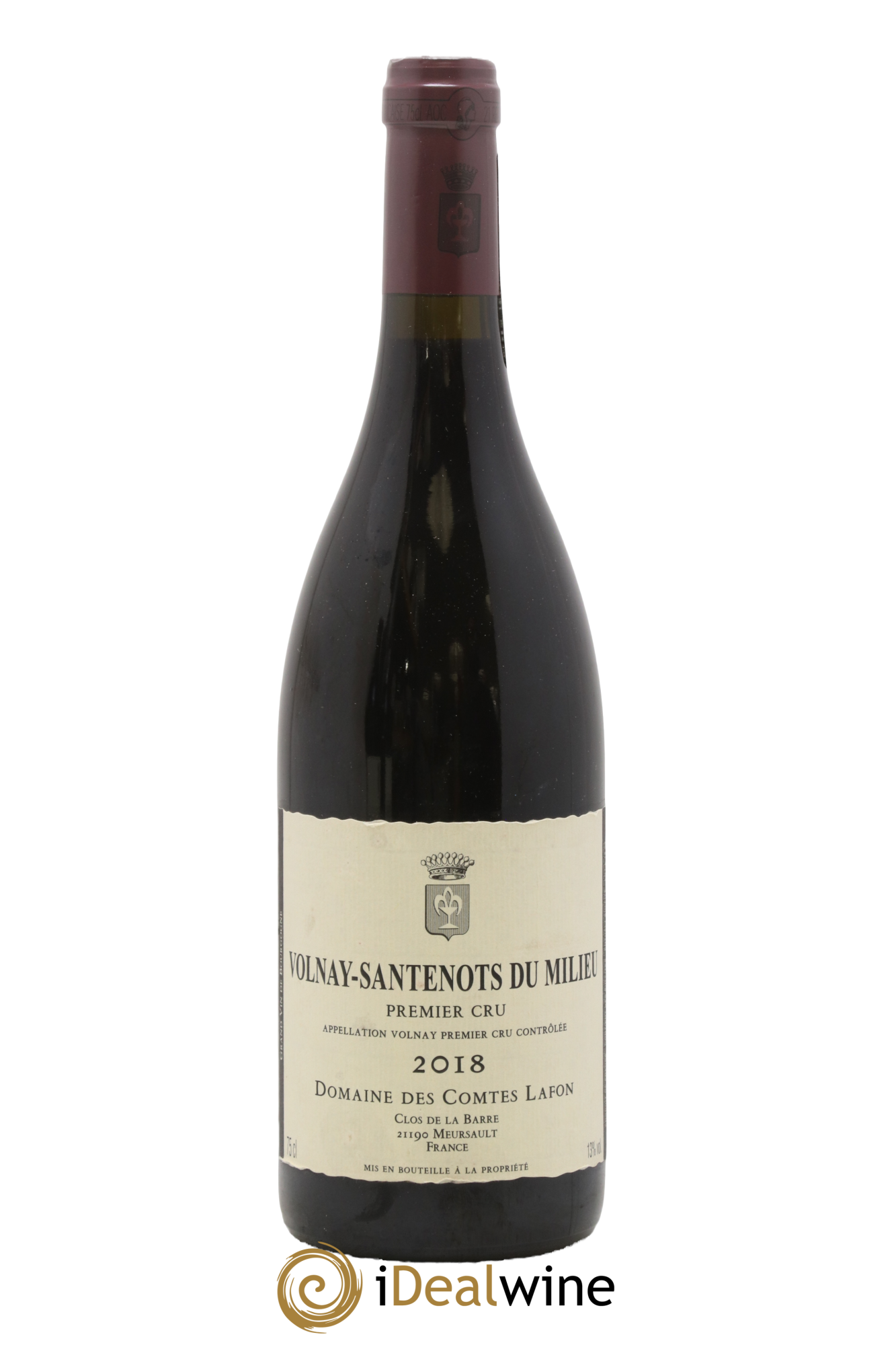 Volnay 1er Cru Santenots du Milieu Comtes Lafon (Domaine des) 2018 - Lot de 1 bouteille - 0