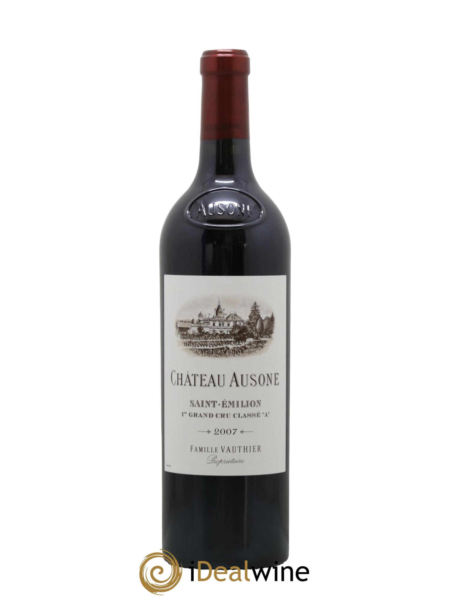 Château Ausone 1er Grand Cru Classé A 2007 - Lot de 1 bouteille - 0