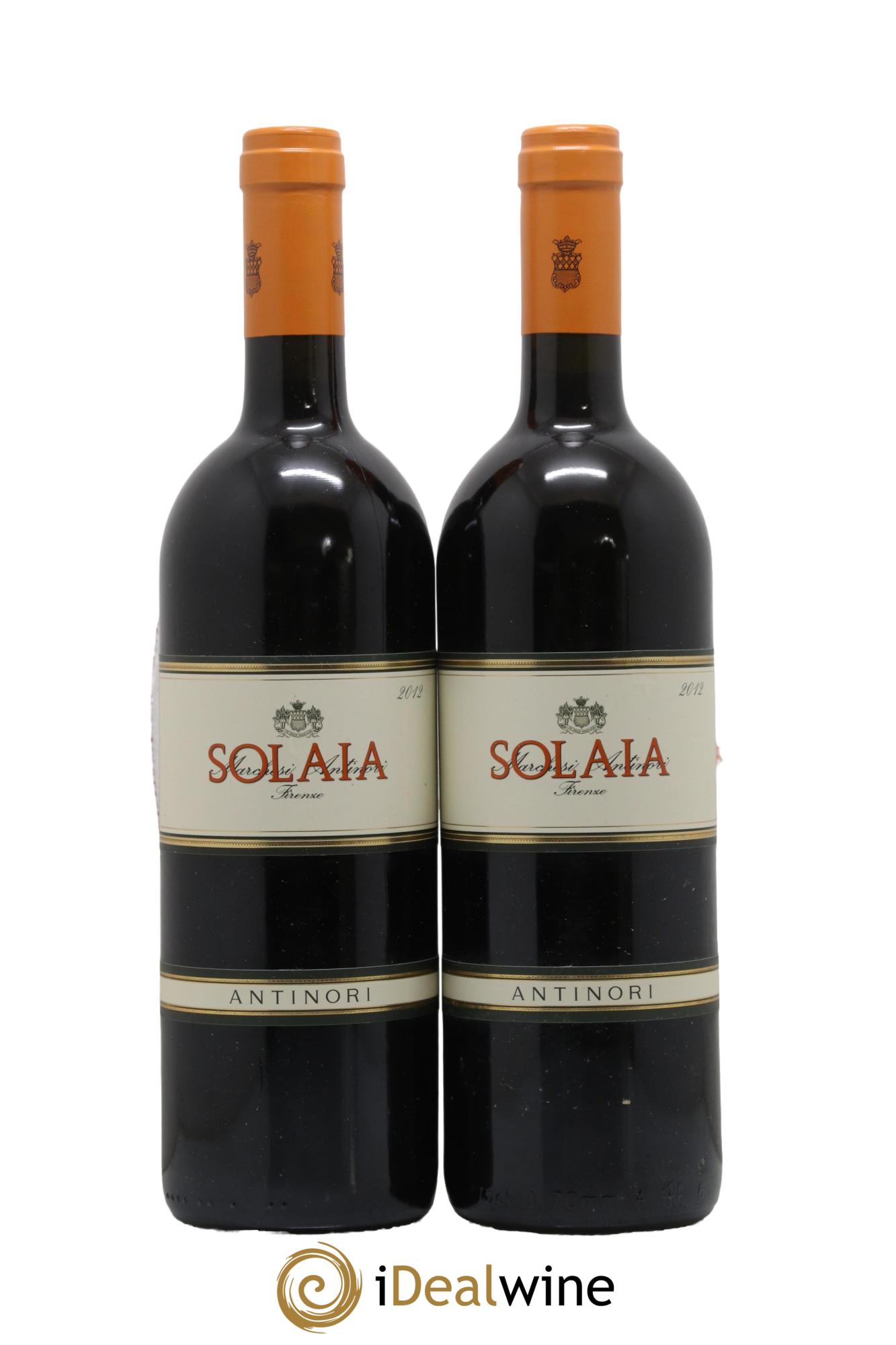 Toscana IGT Solaia Tenuta Tignanello - Marchesi Antinori 2012 - Lotto di 2 bottiglie - 0