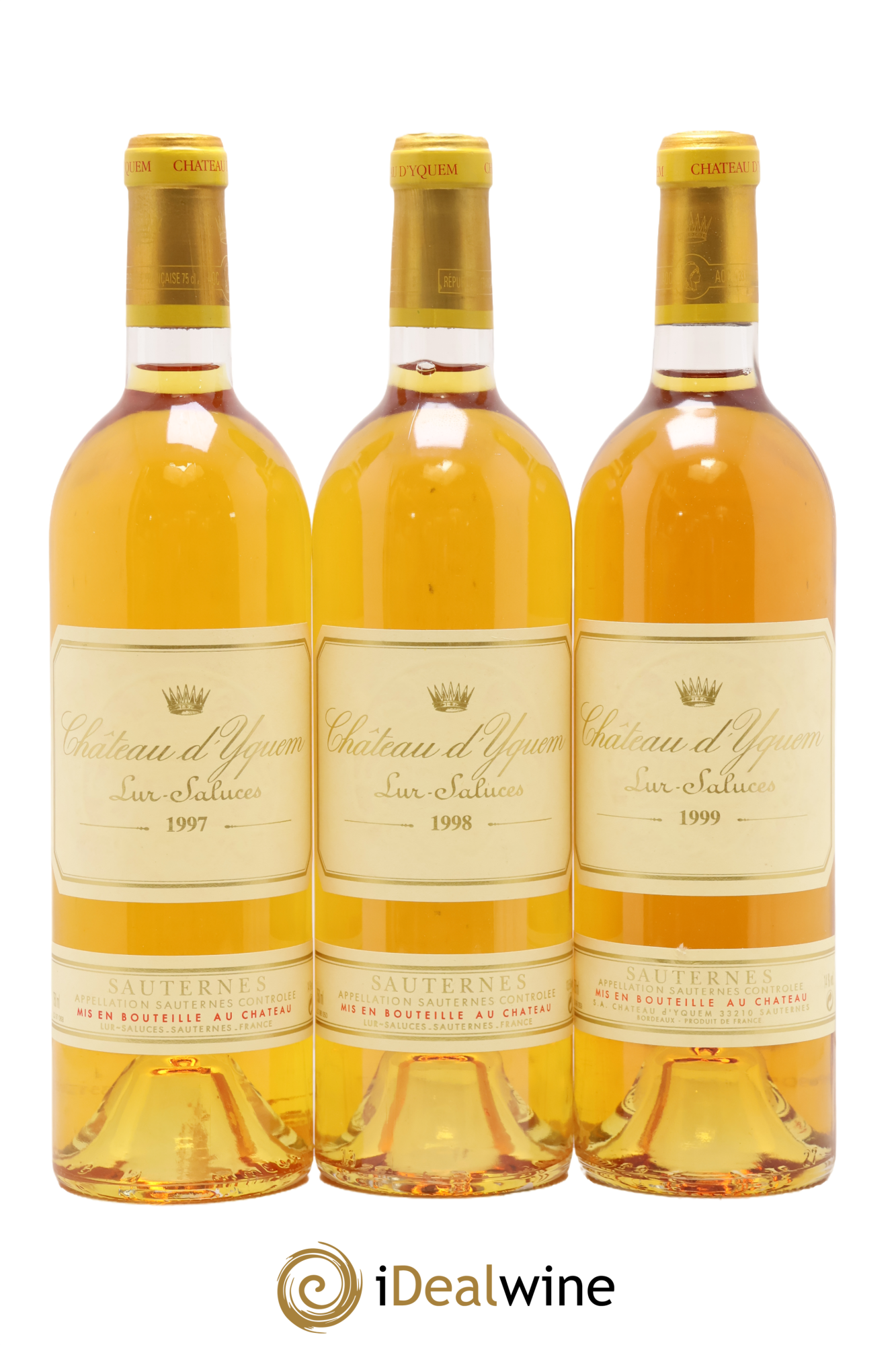 Château d' Yquem 1er Cru Classé Supérieur Verticale - Lot de 44 bouteilles - 7