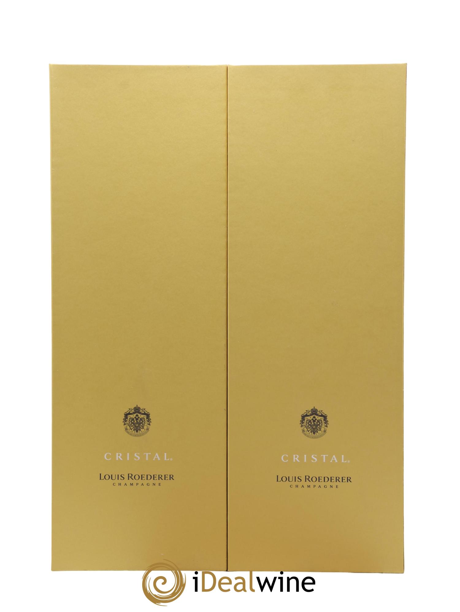 Cristal Louis Roederer 2009 - Lot of 2 bottles - 2