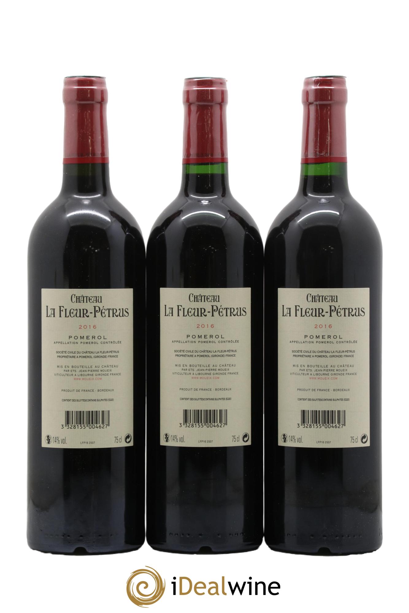 Château la Fleur Petrus  2016 - Posten von 6 Flaschen - 4