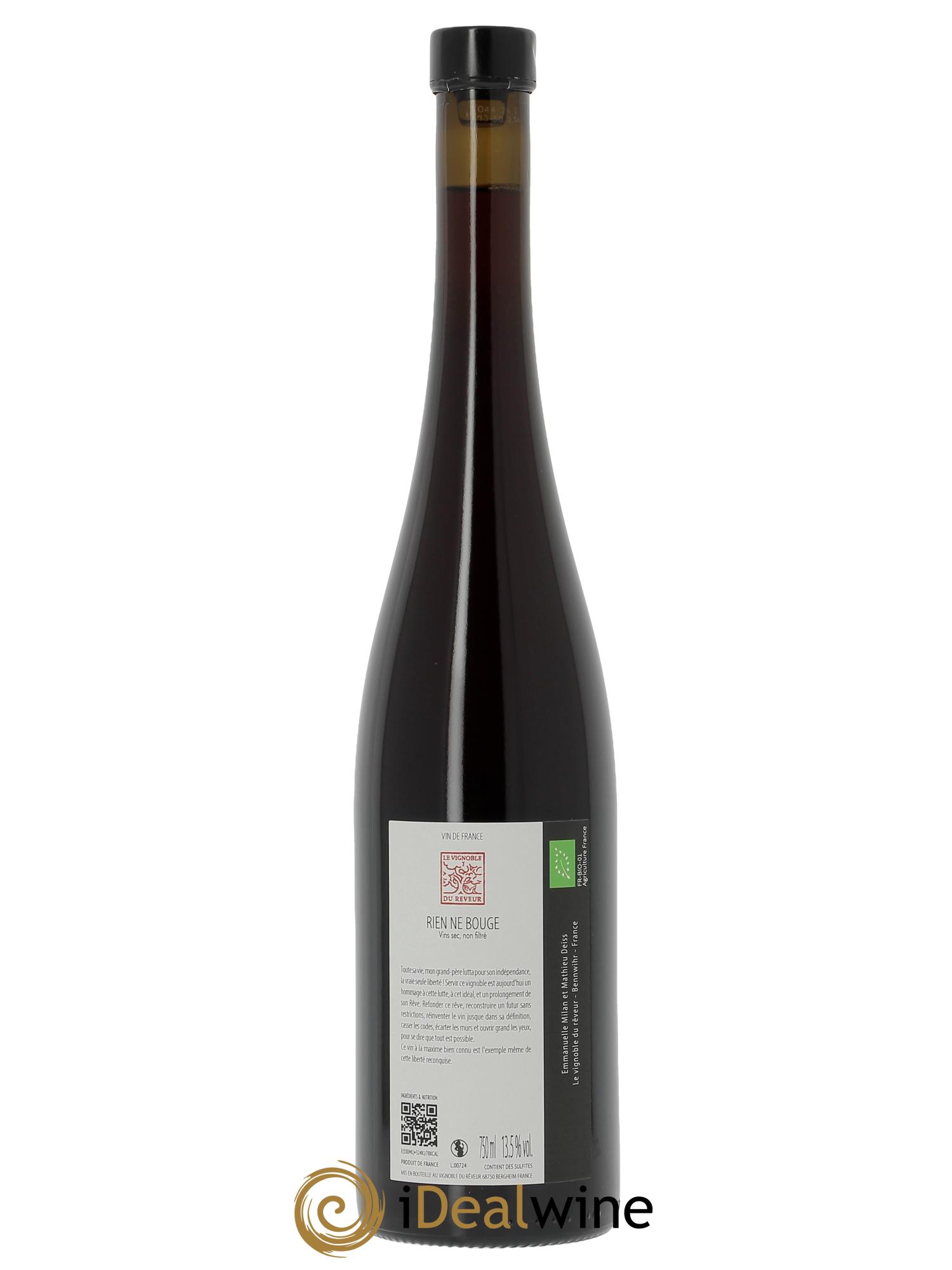 Alsace Rien Ne Bouge Vignoble du Rêveur 2024 - Lot of 1 bottle - 1