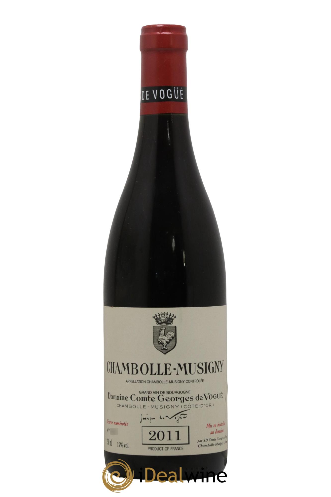 Chambolle-Musigny Comte Georges de Vogüé 2011 - Lot de 1 bouteille - 0