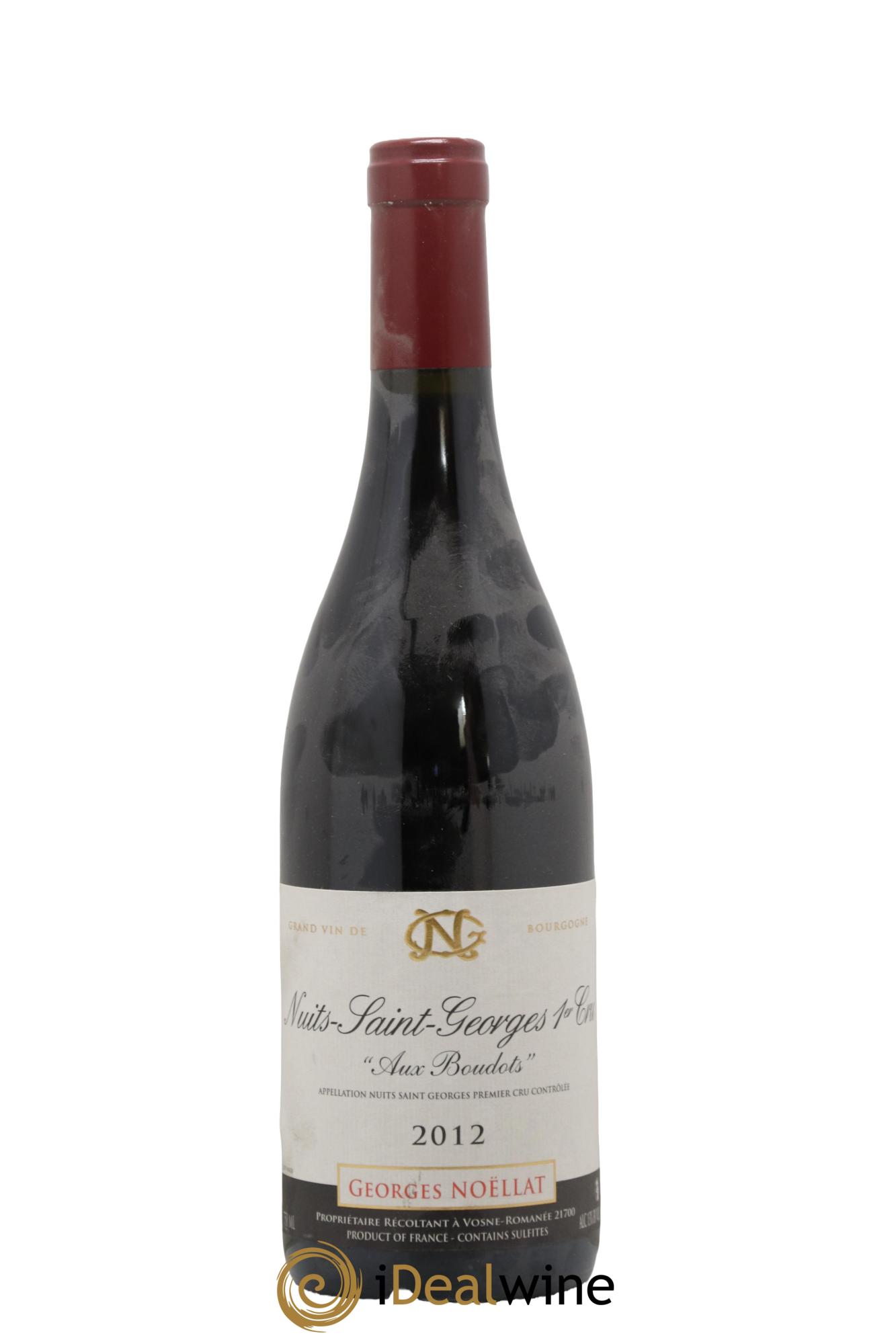 Nuits-Saint-Georges 1er Cru Aux Boudots Georges Noëllat (Domaine) 2012 - Lot de 1 bouteille - 0