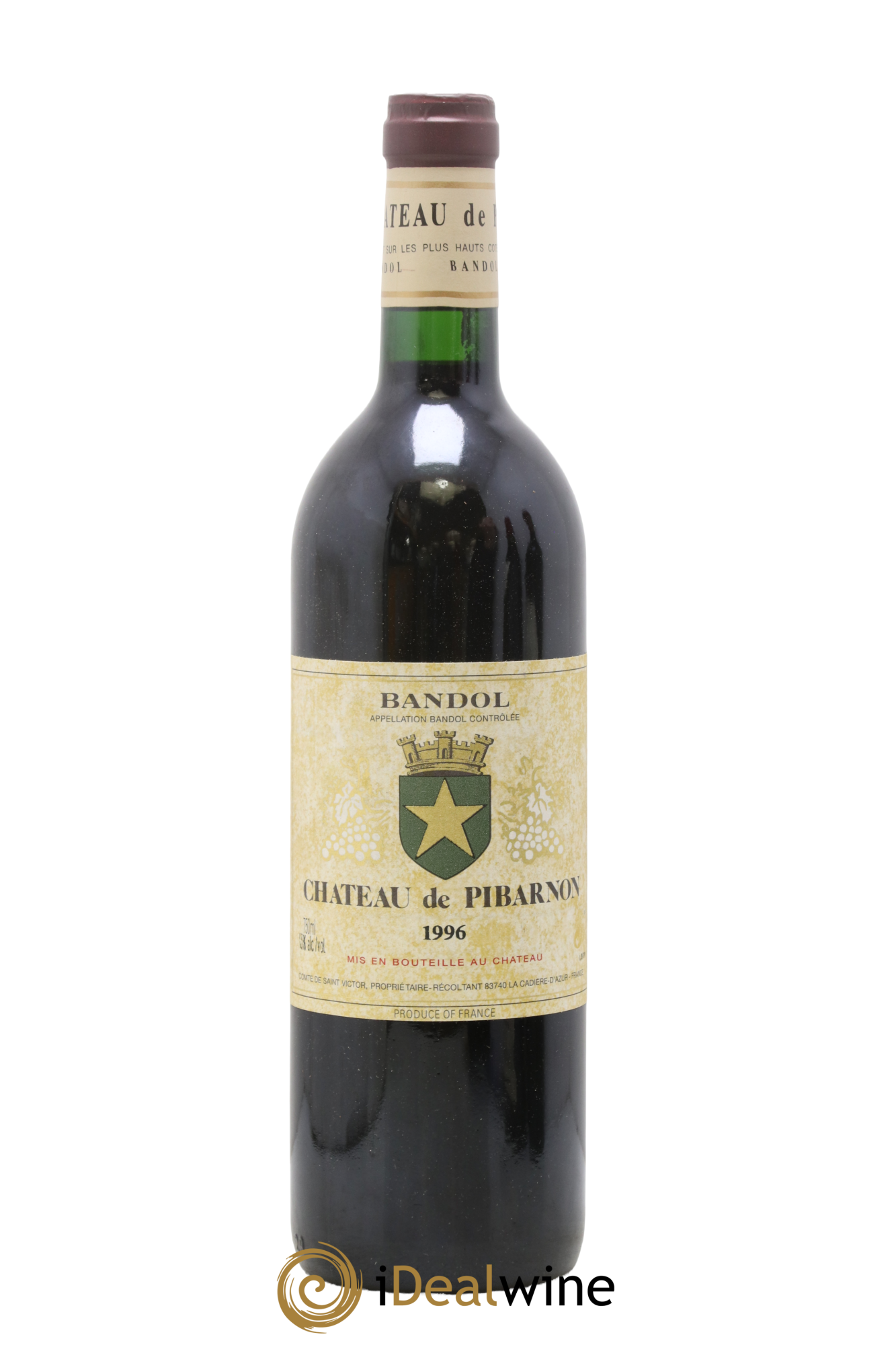 Bandol Château de Pibarnon Comte de Saint-Victor 1996 - Lotto di 1 bottiglia - 0