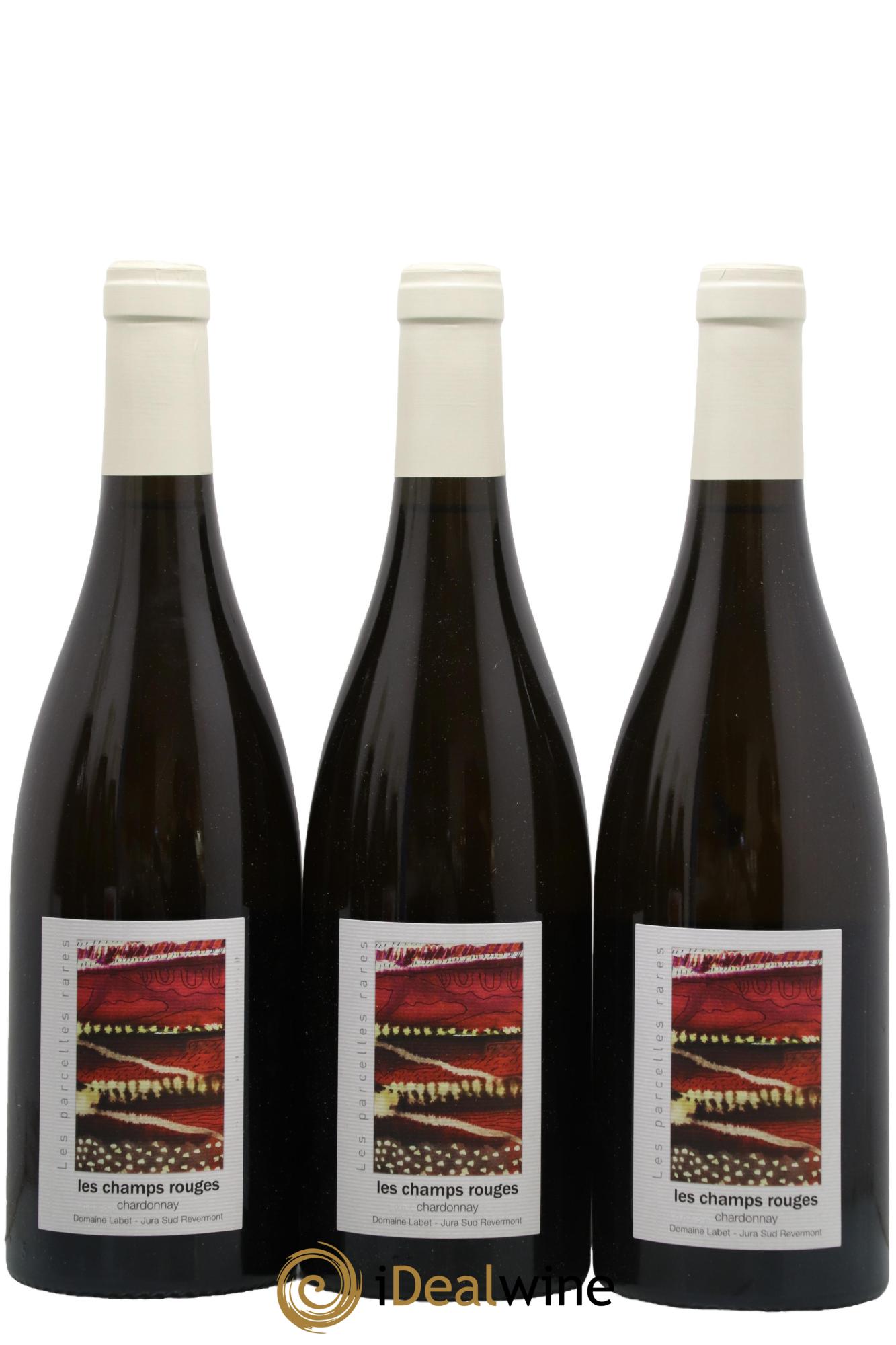 Côtes du Jura Chardonnay Les Champs Rouges Romain - Julien - Charline Labet 2020 - Posten von 3 Flaschen - 0