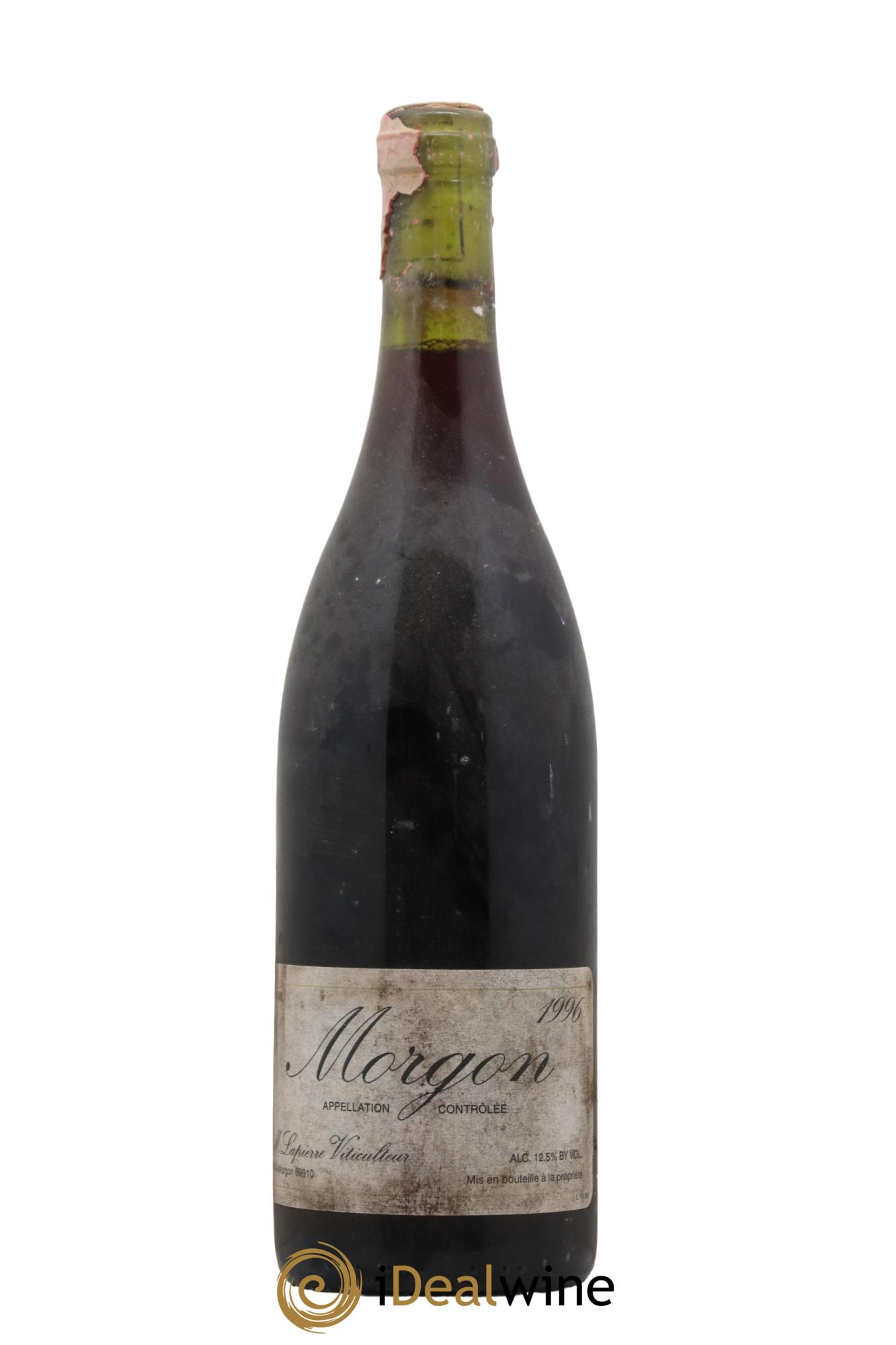 Morgon Marcel Lapierre (Domaine) 1996 - Lot de 1 bouteille - 0