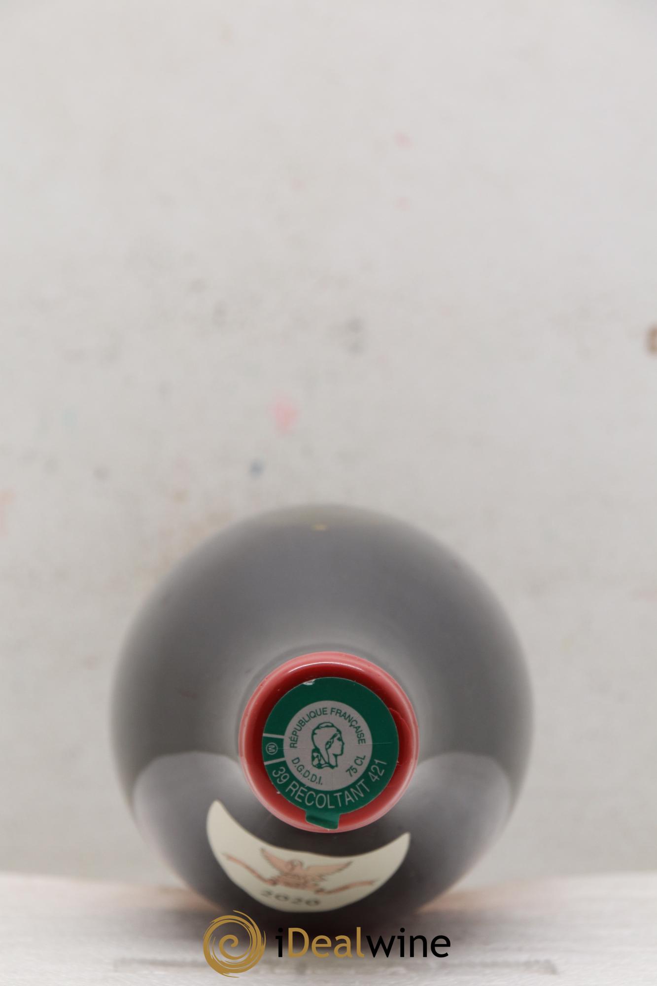 Arbois Pupillin Poulsard (cire rouge) Overnoy-Houillon (Domaine) 2020 - Lot of 1 bottle - 1