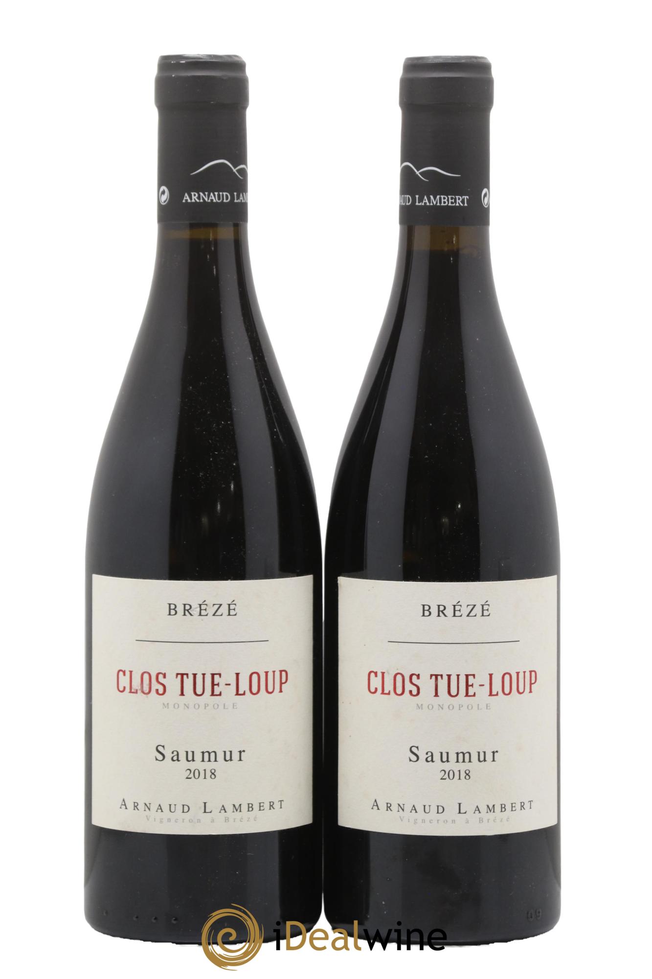 Saumur Clos Tue-Loup Arnaud Lambert 2018 - Lot de 2 bouteilles - 0