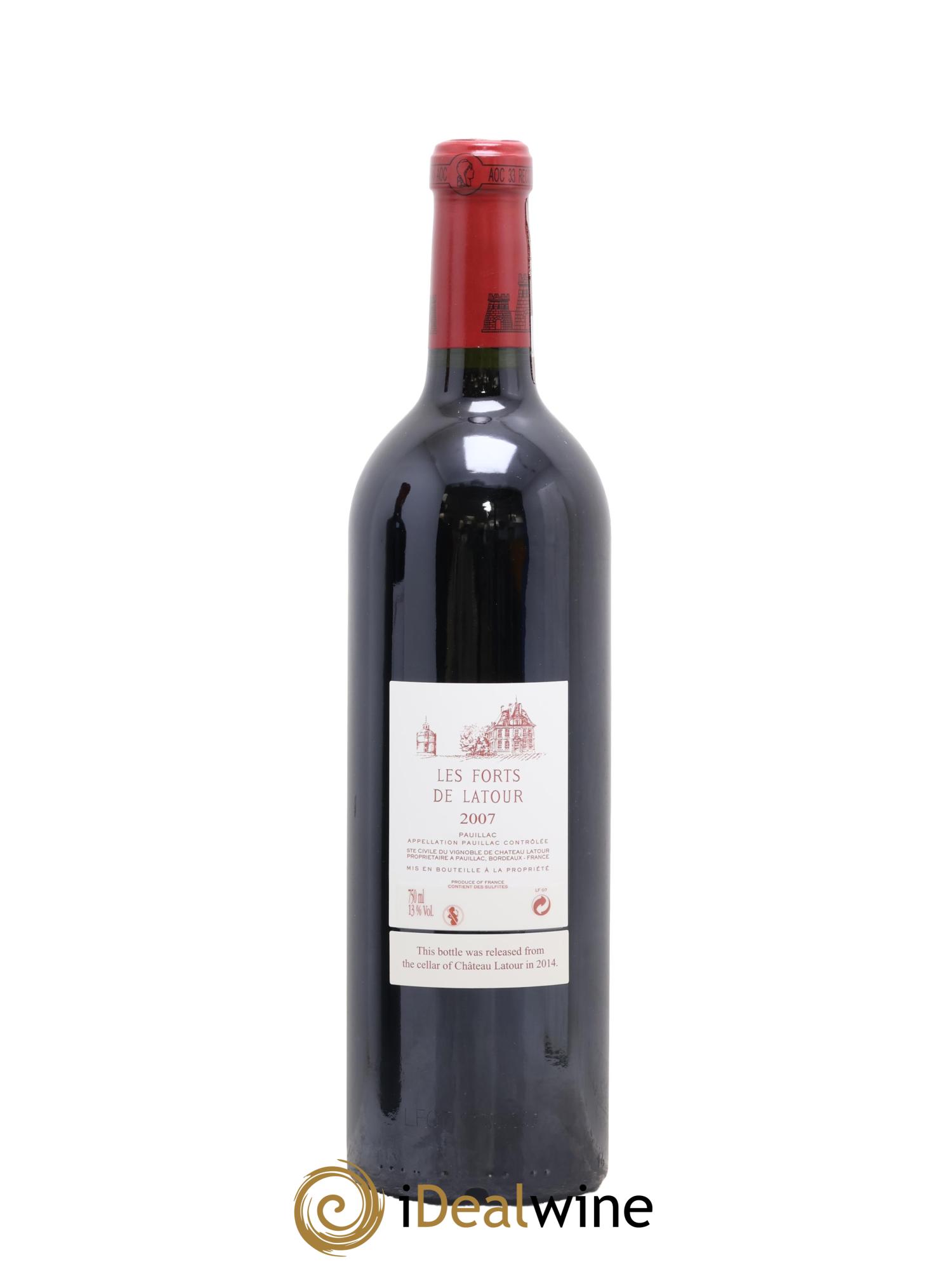 Les Forts de Latour Second Vin 2007 - Lot de 1 bouteille - 1