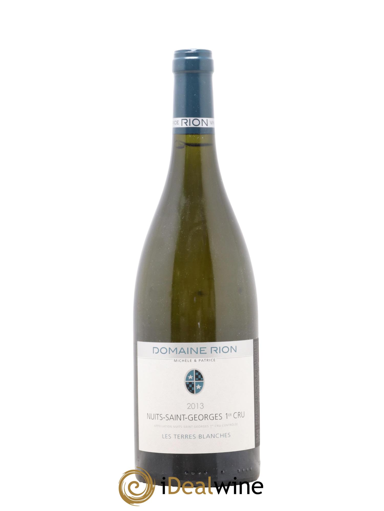 Nuits-Saint-Georges 1er Cru Les Terres Blanches Patrice Rion (Domaine) 2013 - Lot de 1 bouteille - 0