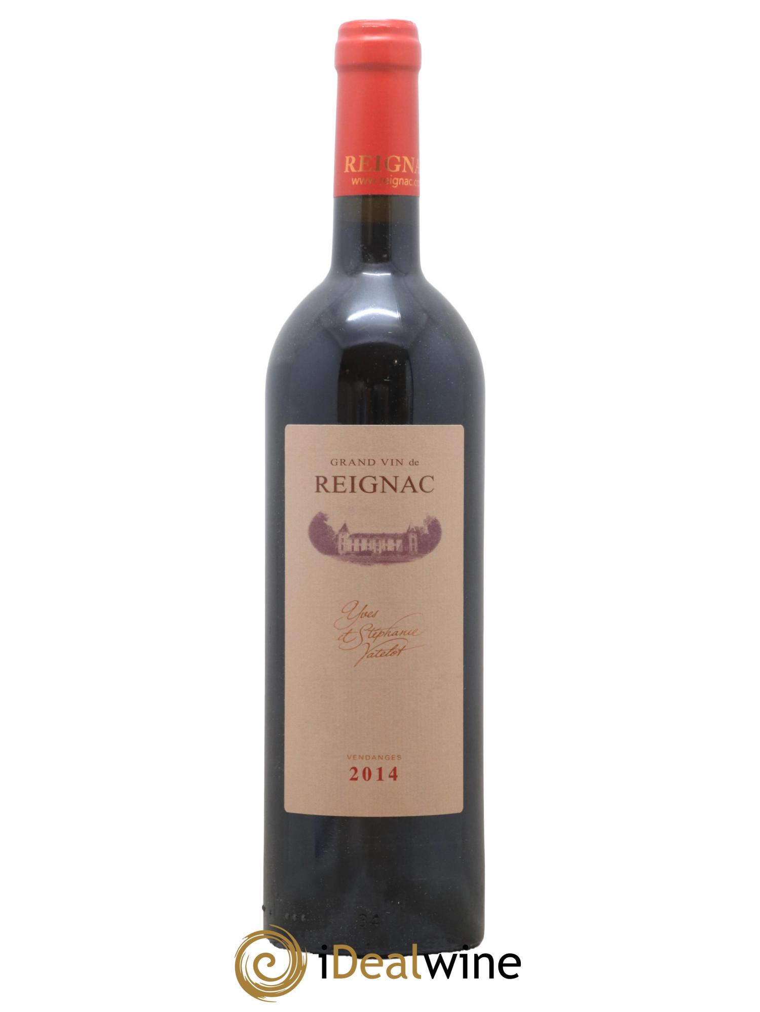 Grand vin de Reignac 2014 - Lot de 1 bouteille - 0