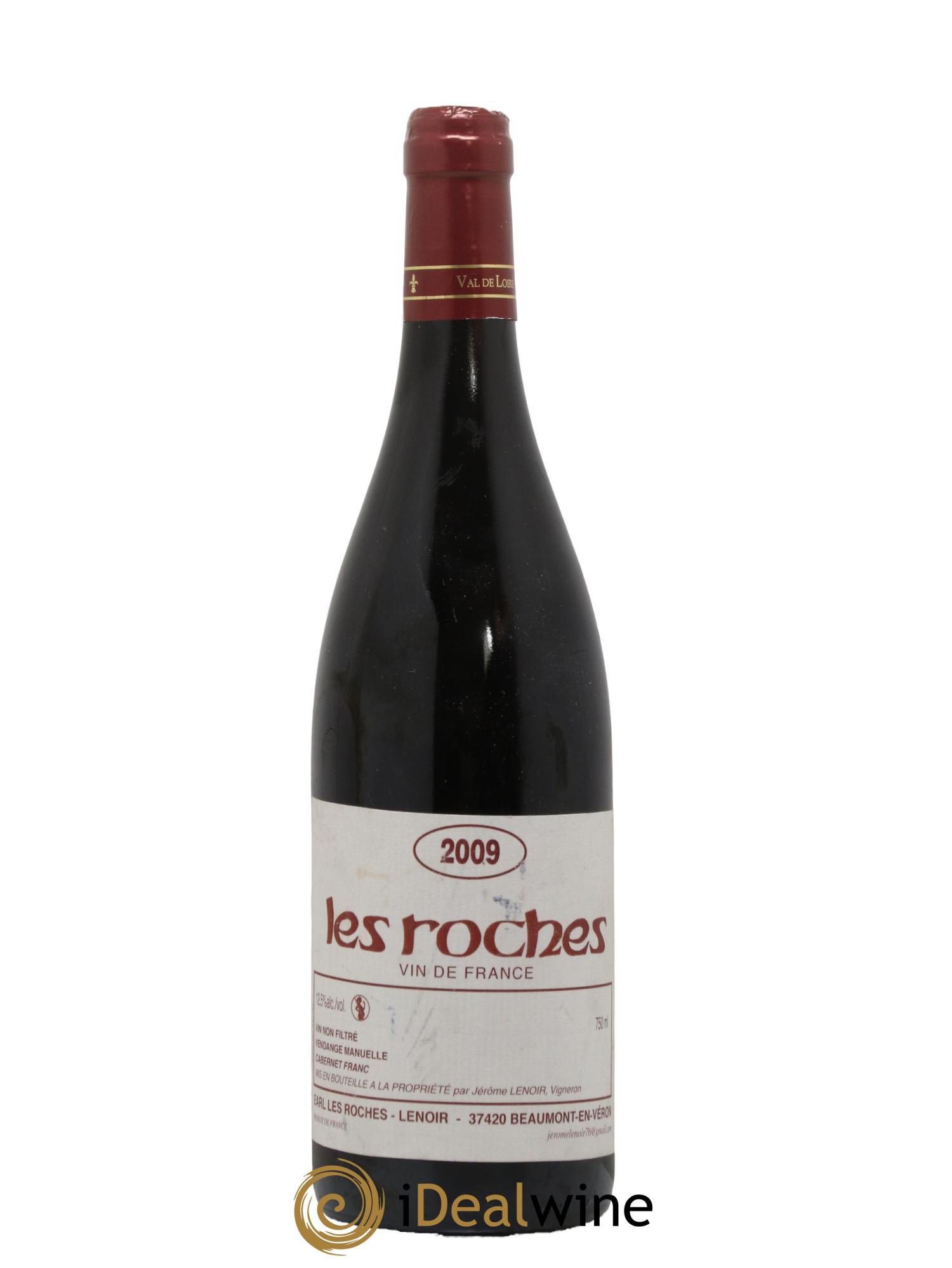 Vin de France Les Roches Lenoir (Domaine) 2009 - Lot de 1 bouteille - 0