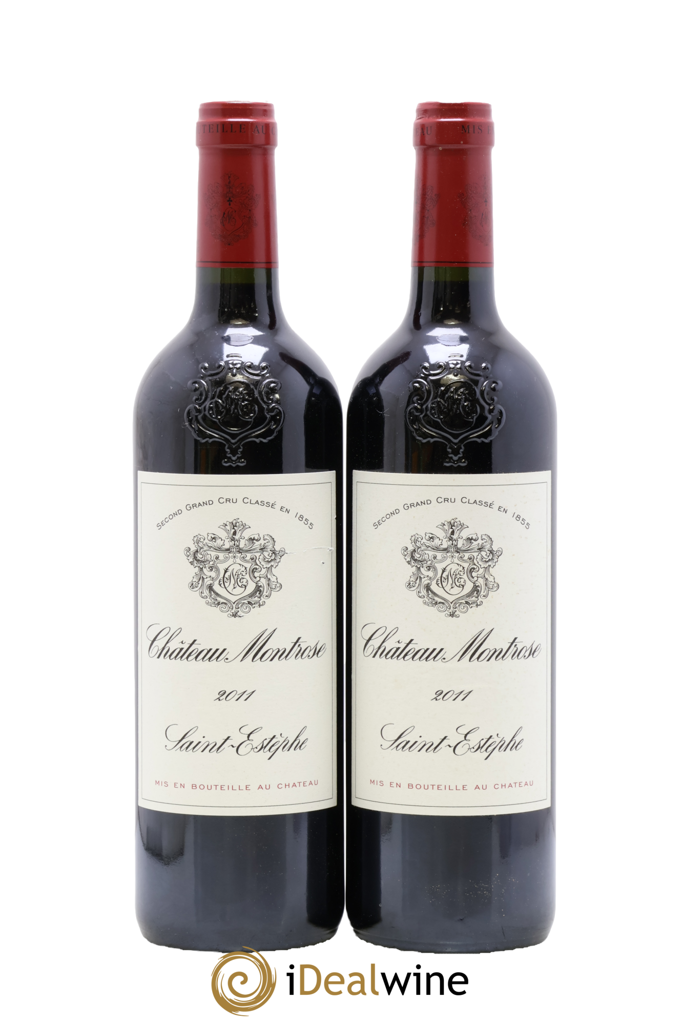 Château Montrose 2ème Grand Cru Classé 2011 - Lotto di 2 bottiglie - 0