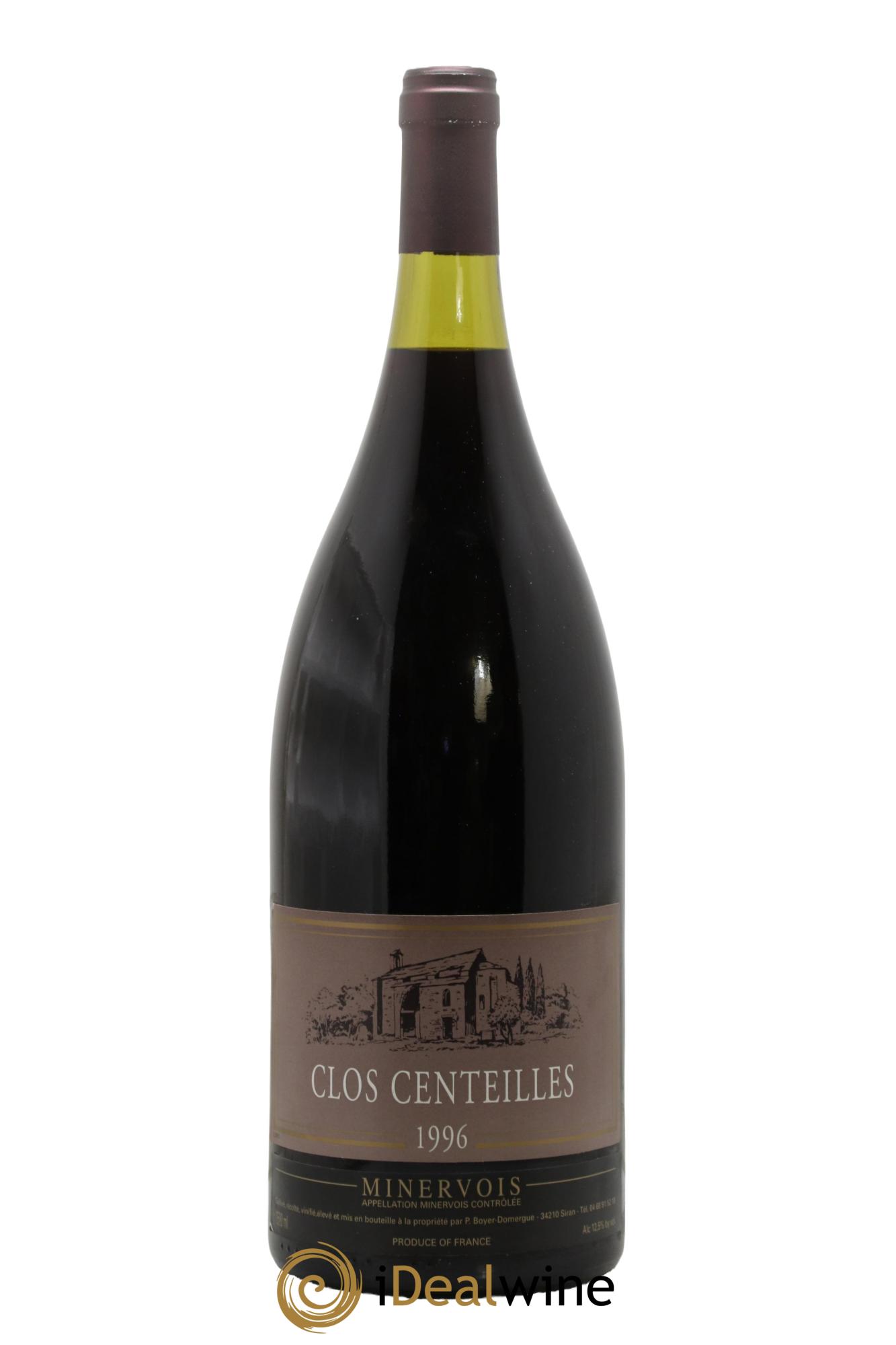Minervois Clos Centeilles 1996 - Lot de 1 magnum - 0