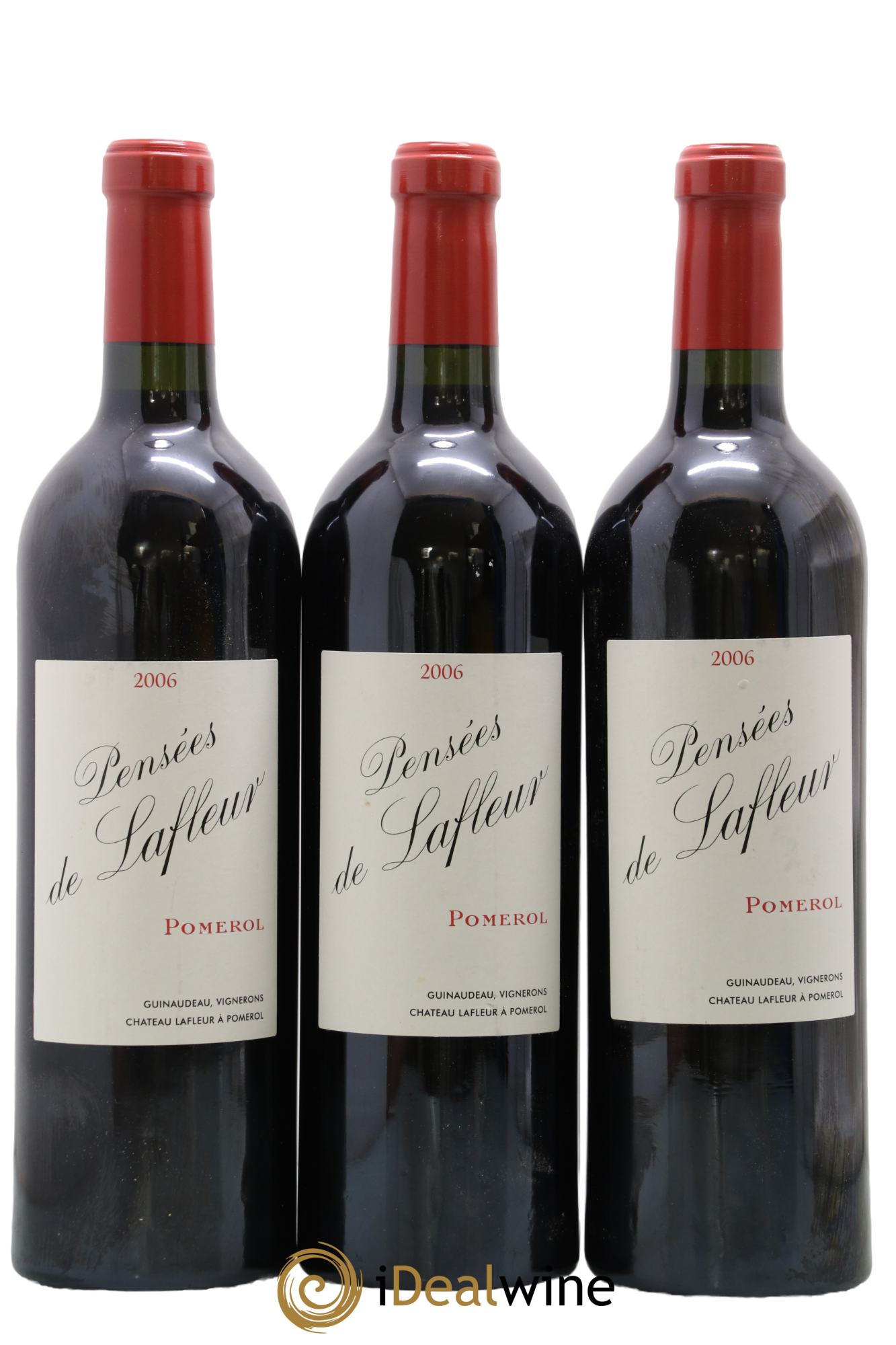 Pensées de Lafleur Second Vin 2006 - Lot de 3 bouteilles - 0