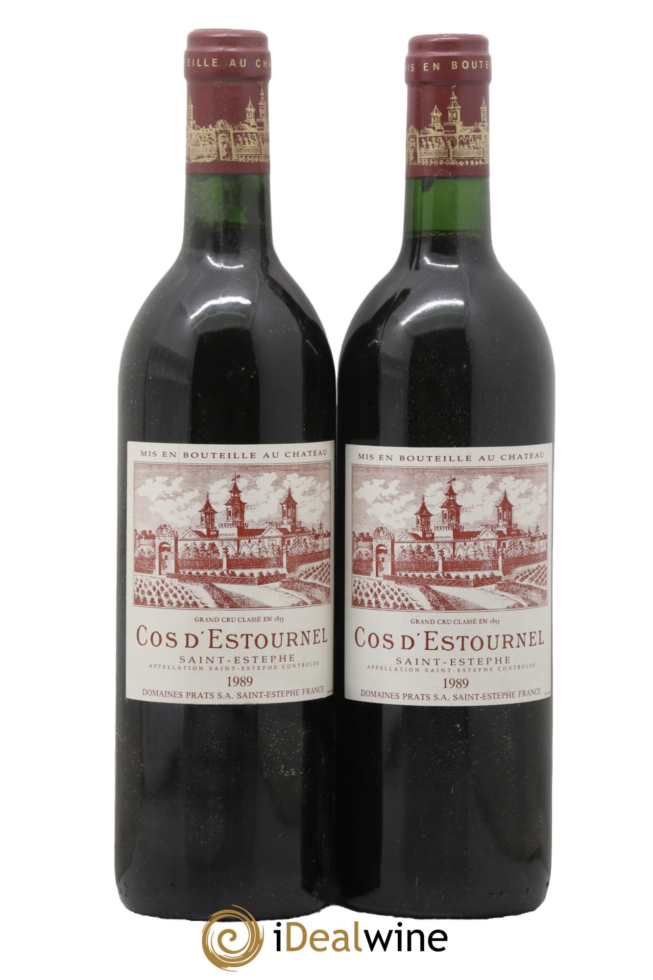Cos d'Estournel 2ème Grand Cru Classé 1989 - Posten von 2 Flaschen - 0