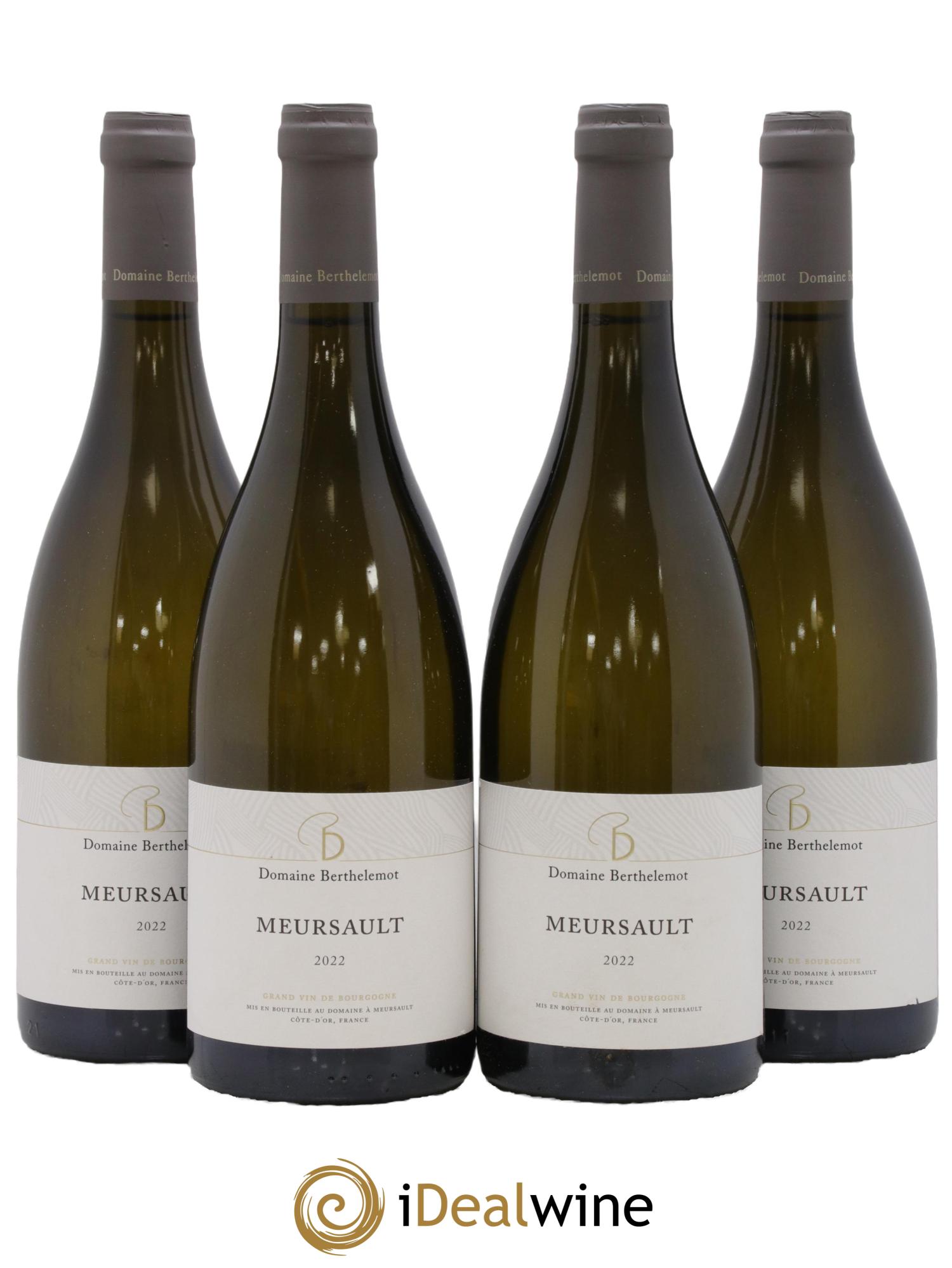 Meursault Berthelemot 2022 - Lot de 4 bouteilles - 0