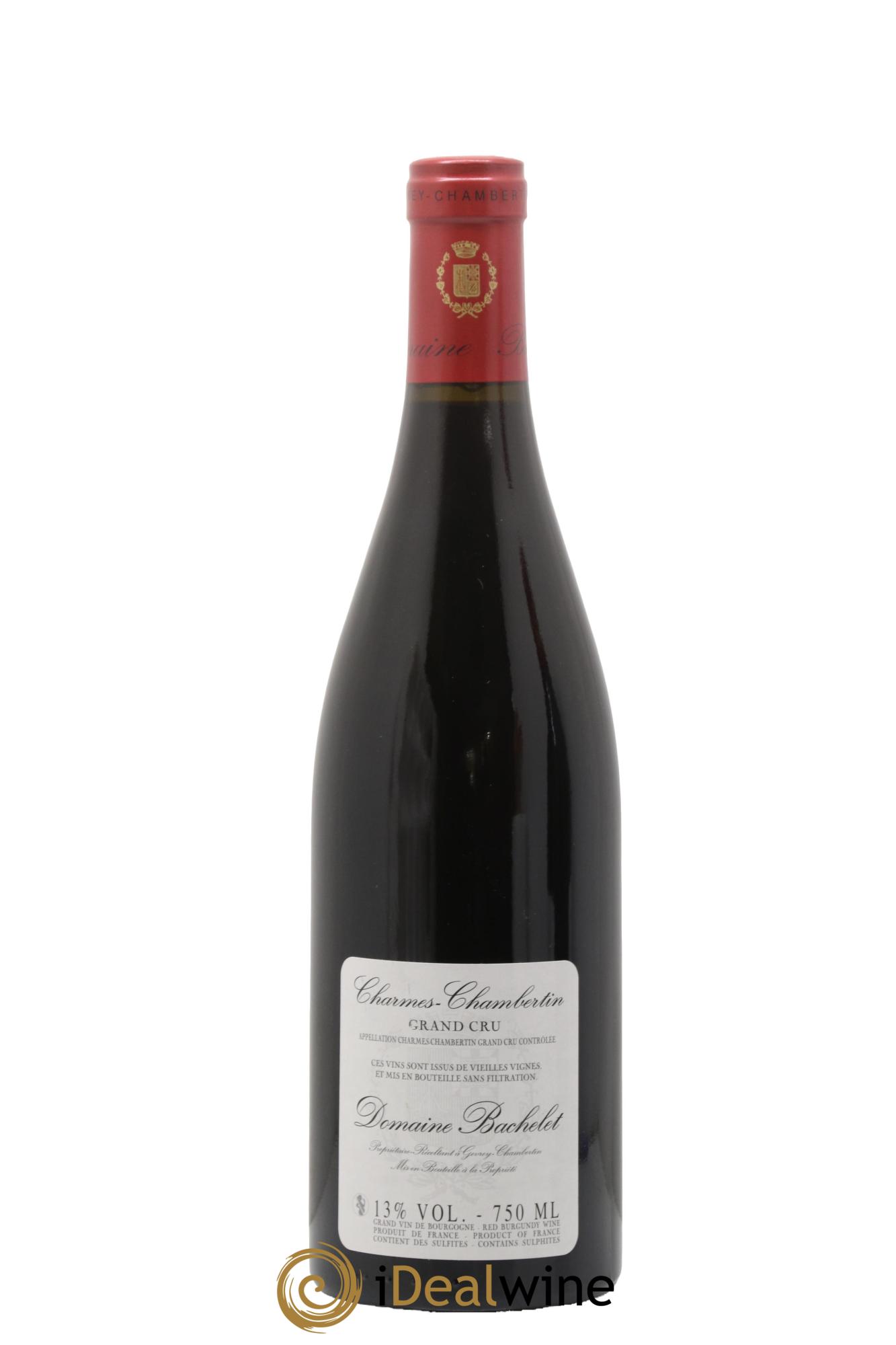 Charmes-Chambertin Grand Cru Vieilles Vignes Denis Bachelet (Domaine) 2012 - Lot de 1 bouteille - 1