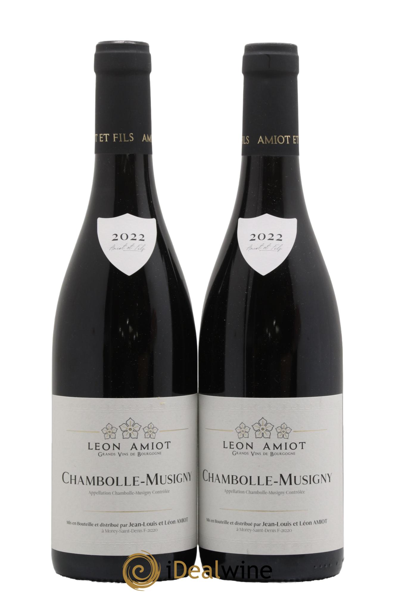 Chambolle-Musigny Domaine Amiot Père Et Fils 2022 - Lot de 2 bouteilles - 0
