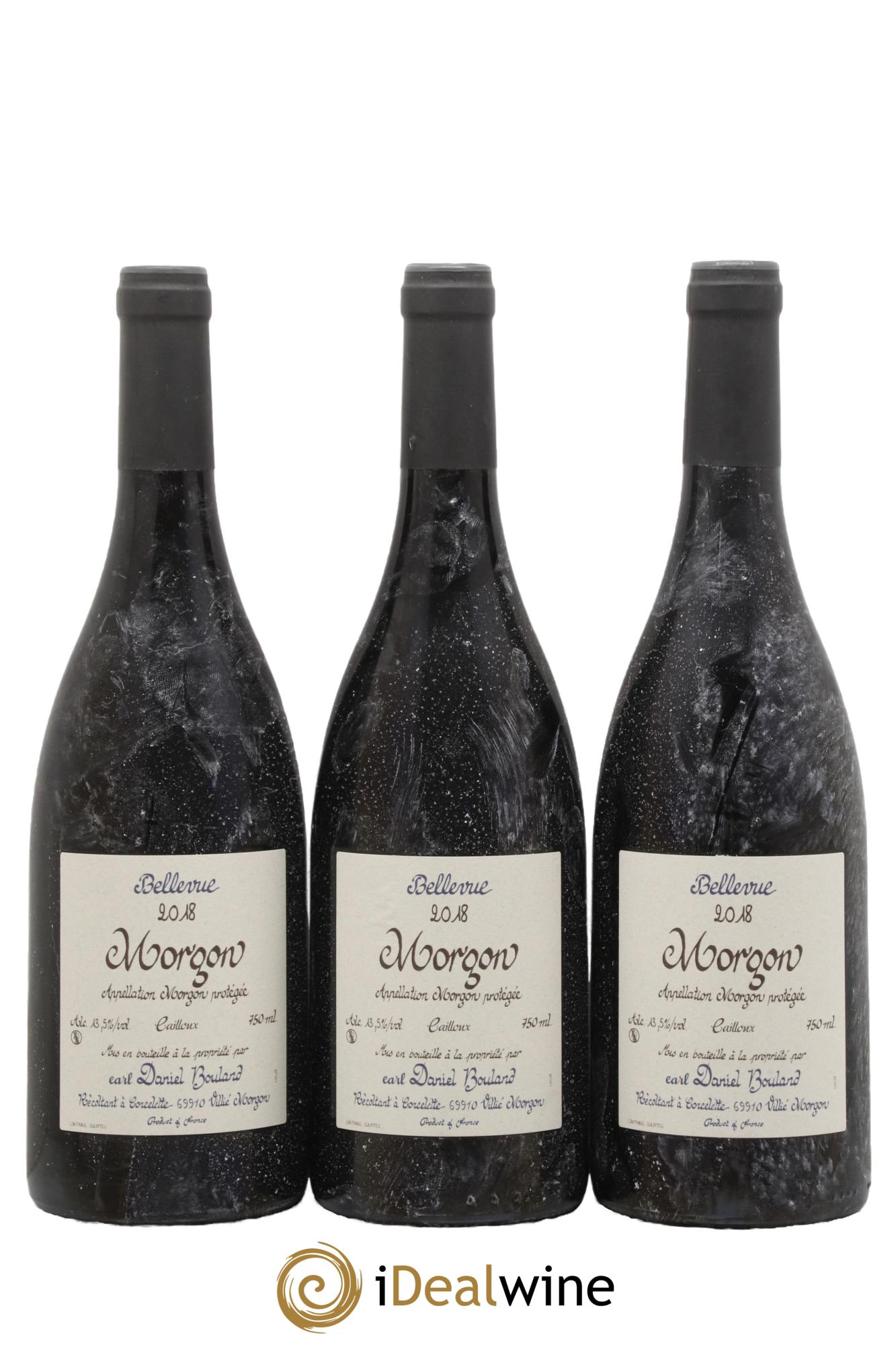Morgon Bellevue Cailloux Daniel Bouland (Domaine) 2018 - Lot de 3 bouteilles - 0