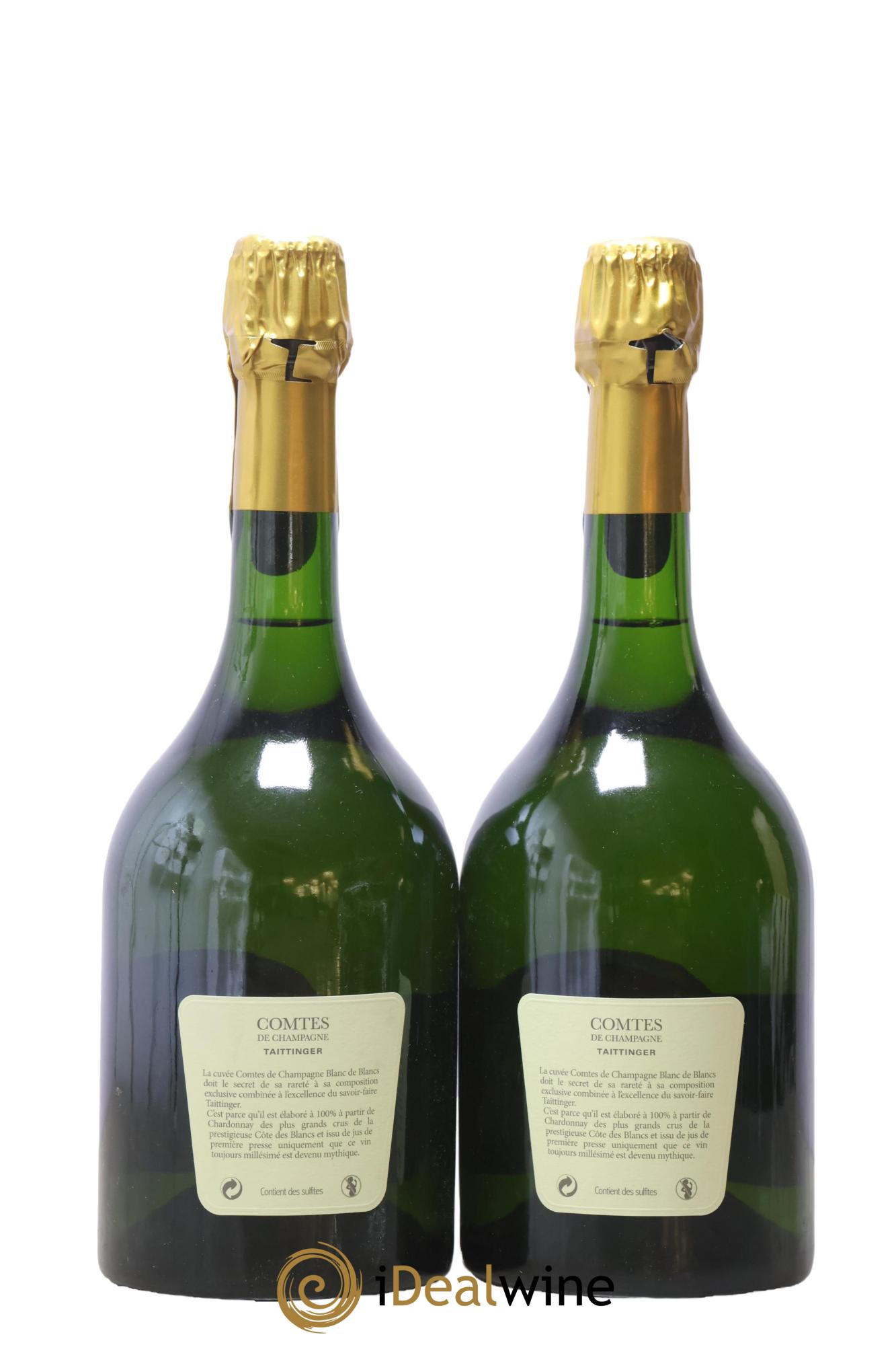 Comtes de Champagne Taittinger 1999 - Lotto di 2 bottiglie - 1