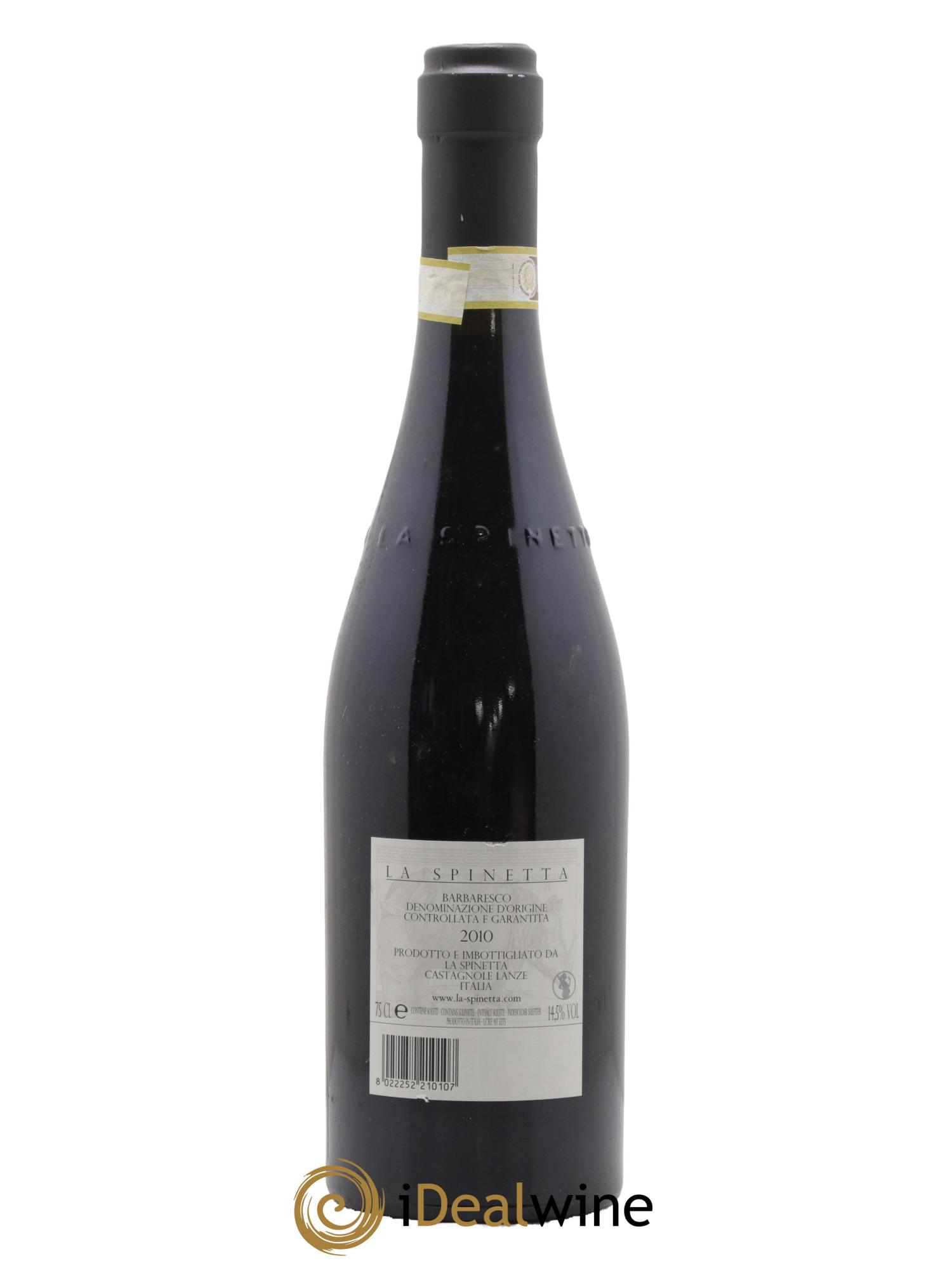 Barbaresco DOCG Starderi Vursu La Spinetta - Giorgio Rivetti 2010 - Posten von 1 Flasche - 1