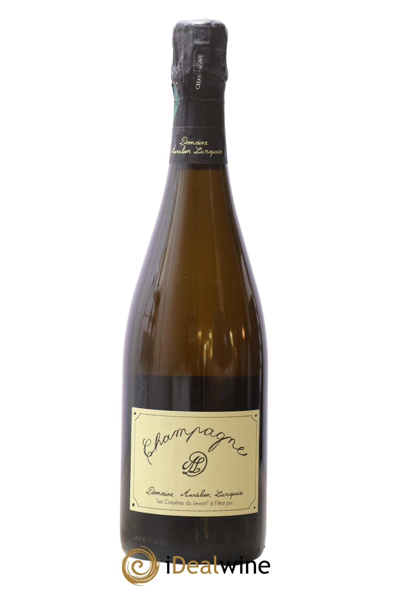 Chardonnay Les Crayères du Levant Aurélien Lurquin 2018 - Posten von 1 Flasche - 0