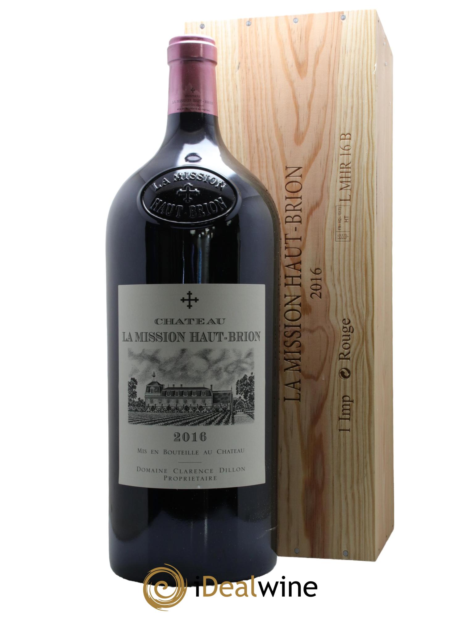 Château la Mission Haut-Brion Cru Classé de Graves  2016 - Lot of 1 imperiale - 0