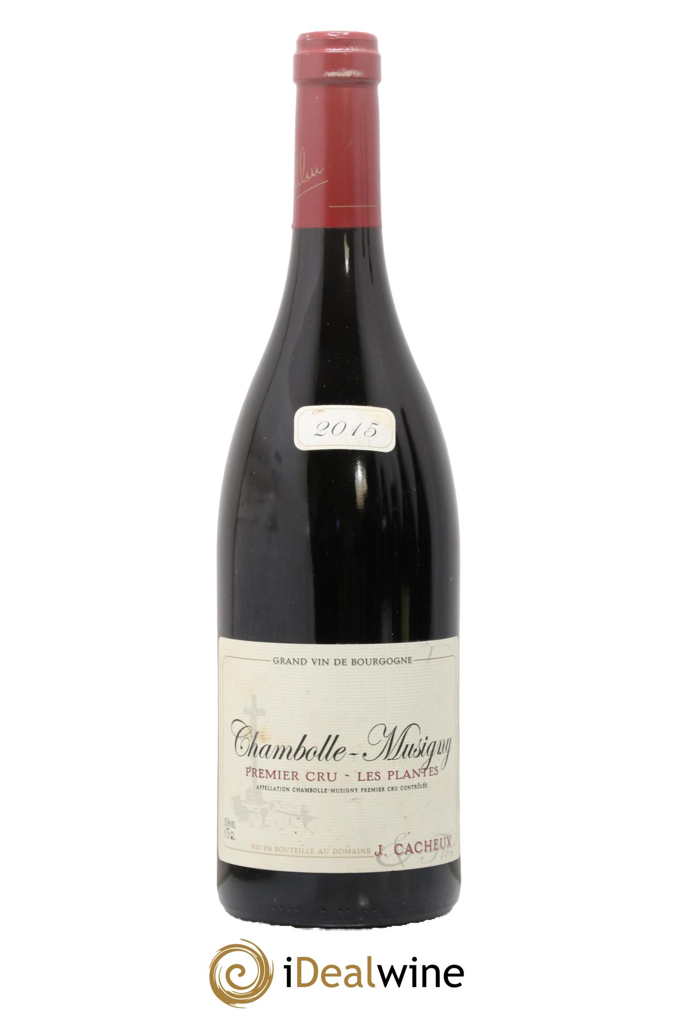 Chambolle-Musigny 1er Cru Les Plantes Cacheux 2015 - Lot de 1 bouteille - 0