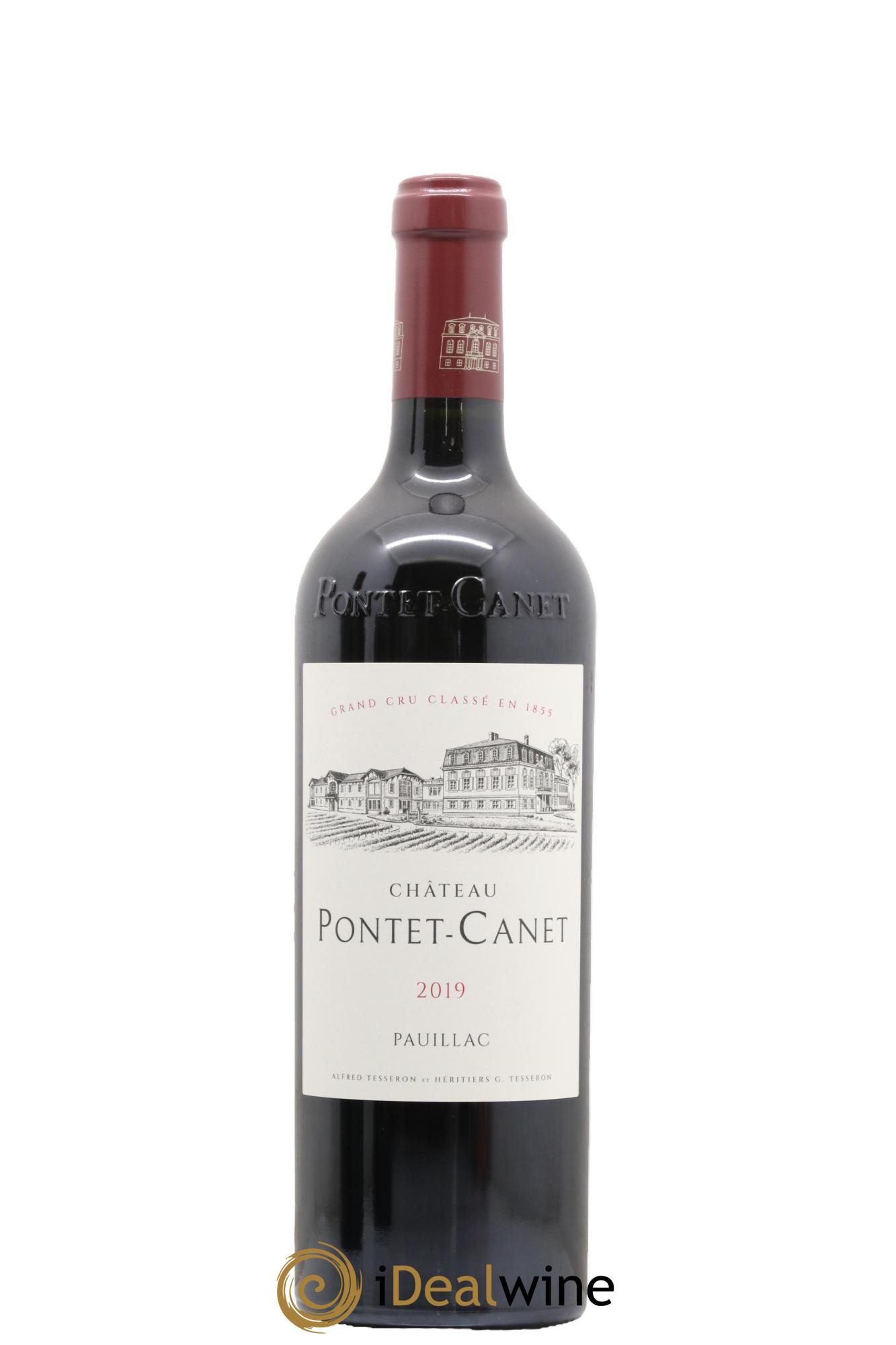 Château Pontet Canet 5ème Grand Cru Classé 2019 - Lot de 1 bouteille - 0
