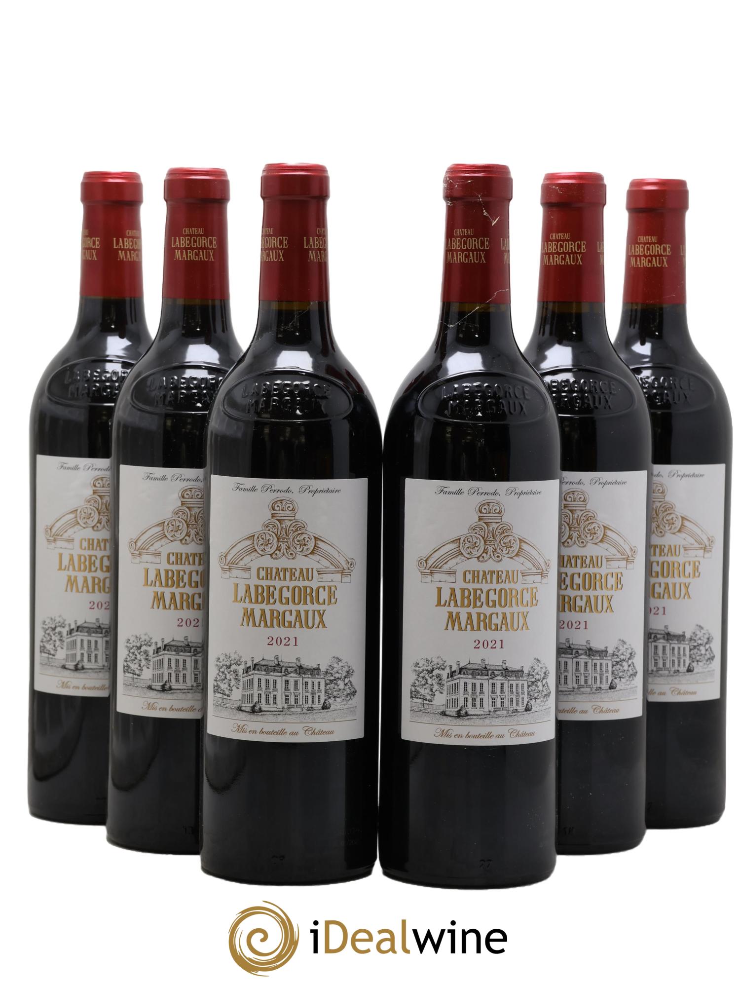 Château Labegorce Cru Bourgeois 2021 - Lot de 6 bouteilles - 0
