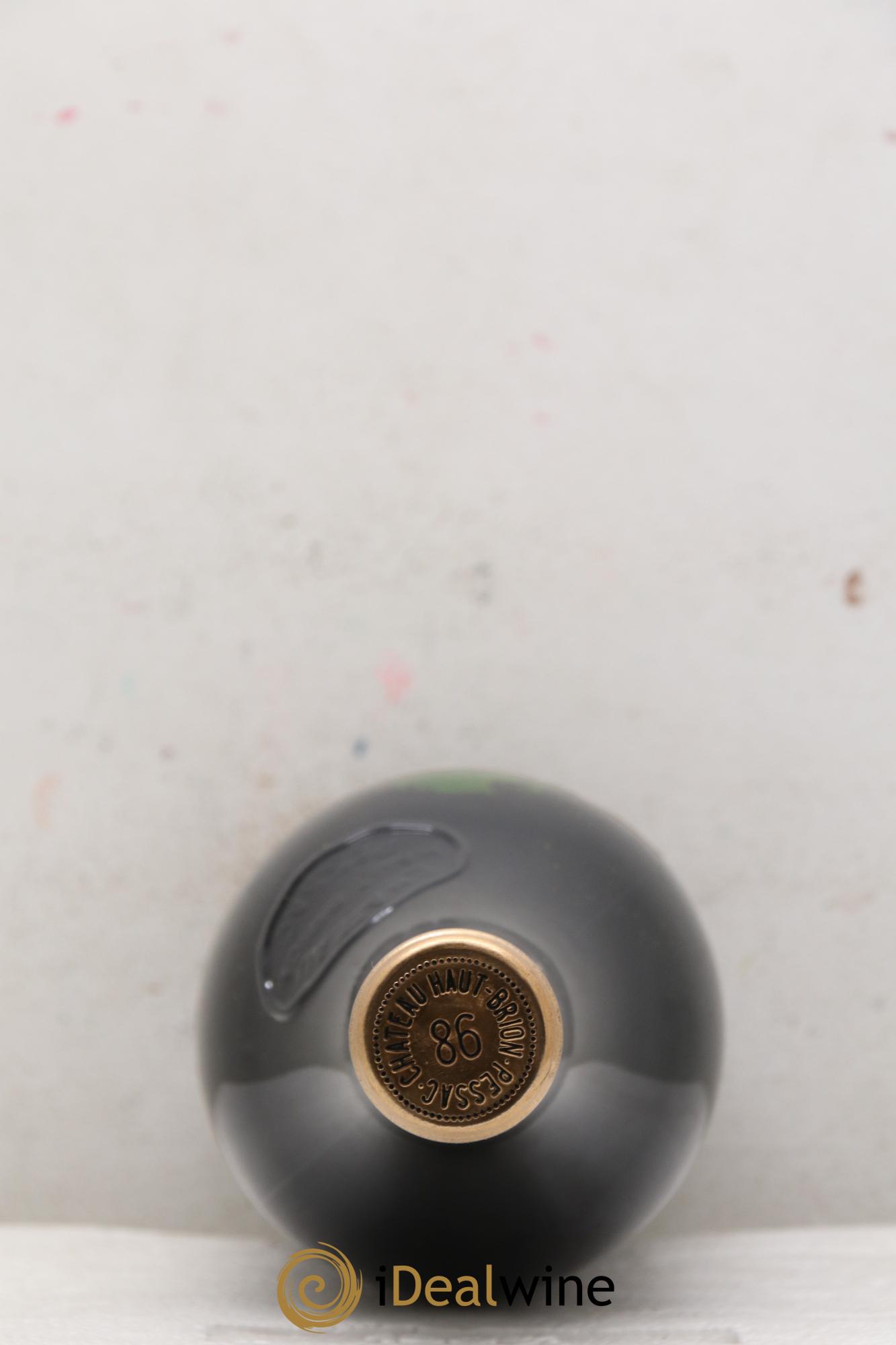 Château Haut Brion 1er Grand Cru Classé 1986 - Lot de 1 bouteille - 1