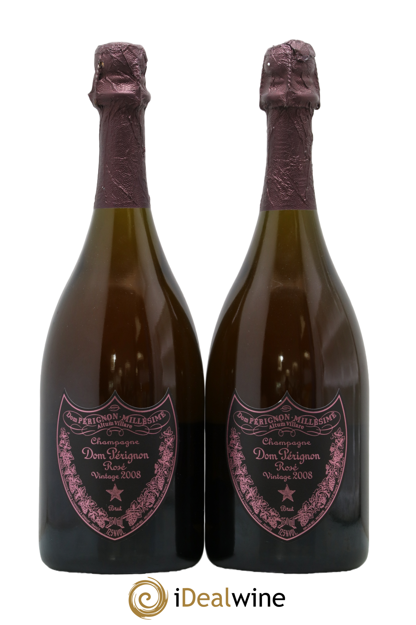 Brut Dom Pérignon 2008 - Lot de 2 bouteilles - 0