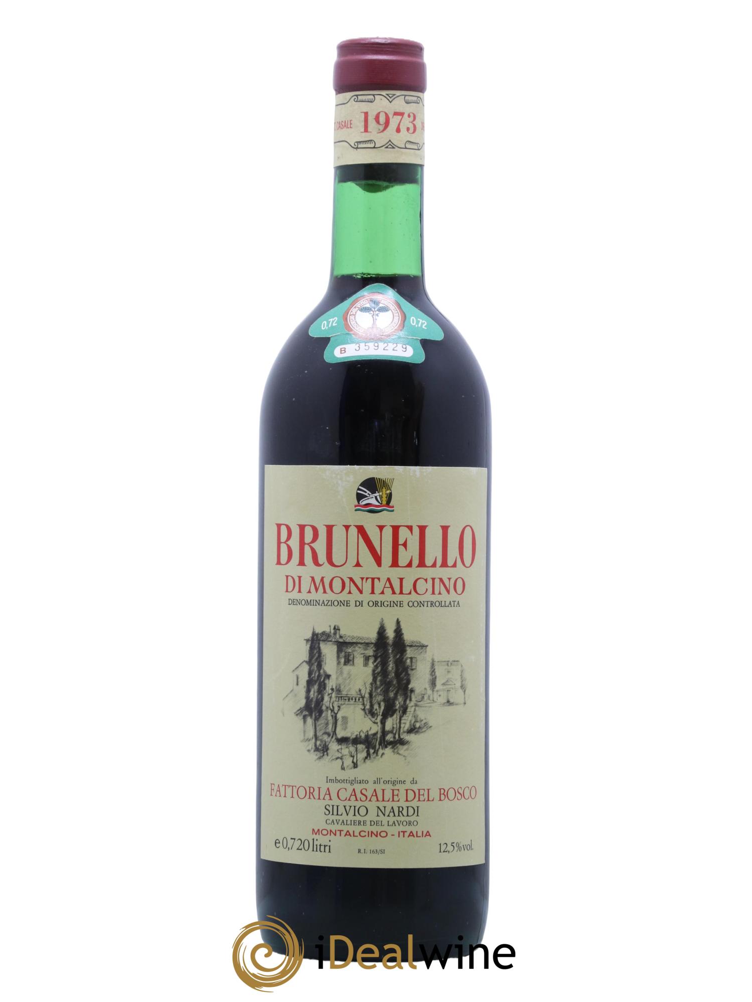 Brunello di Montalcino Nardi Silvio 1973 - Lot de 1 bouteille - 0