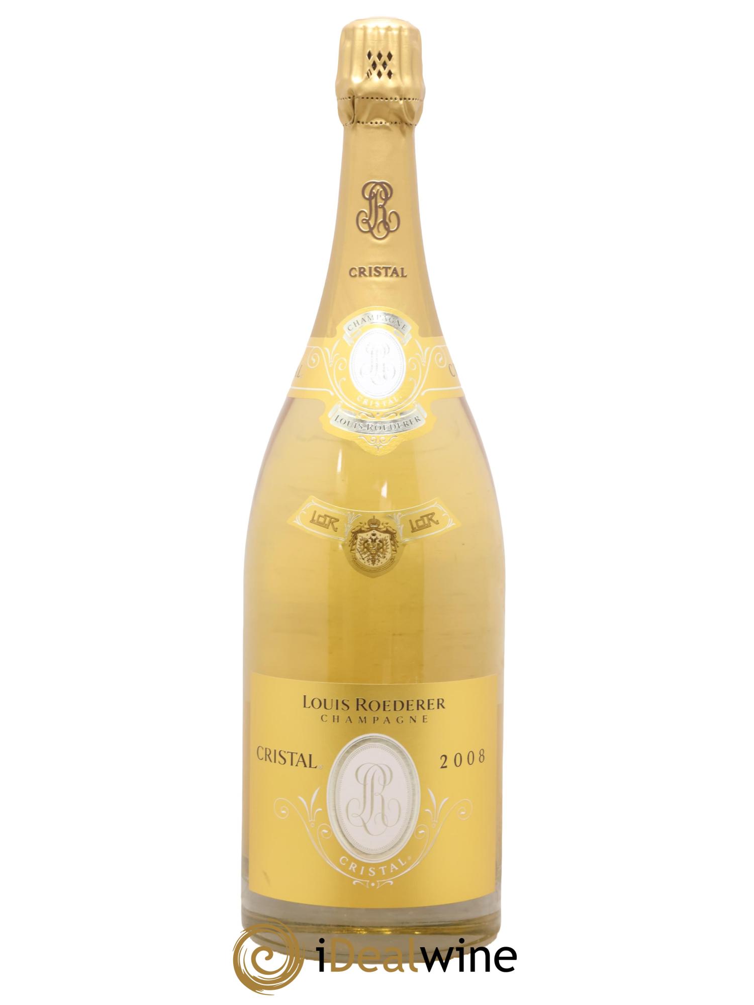 Cristal Louis Roederer  2008 - Lot de 1 magnum - 0