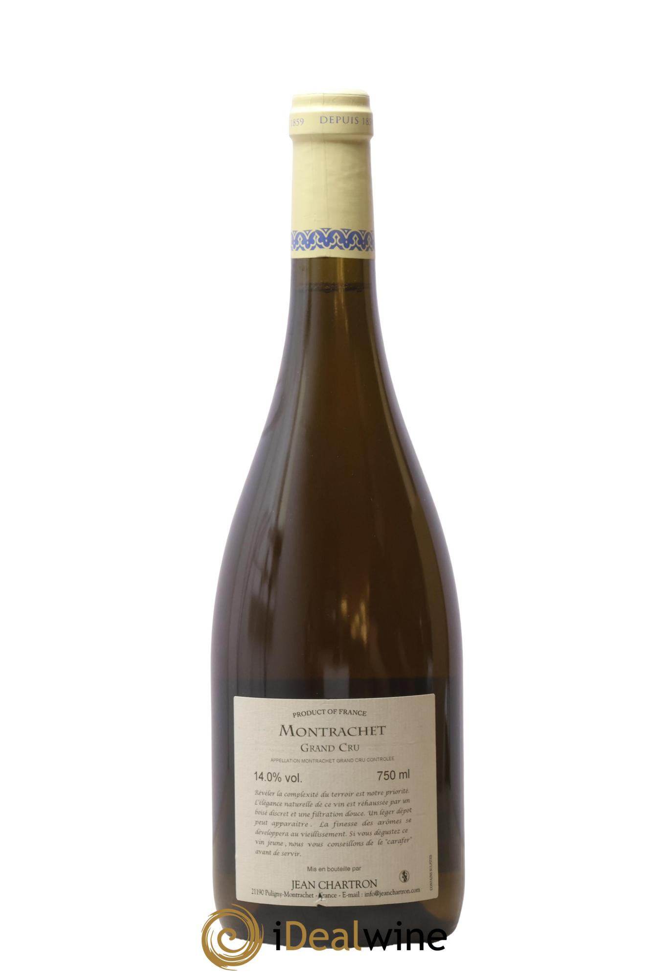 Montrachet Grand Cru Jean Chartron (Domaine) 2014 - Lot of 1 bottle - 1