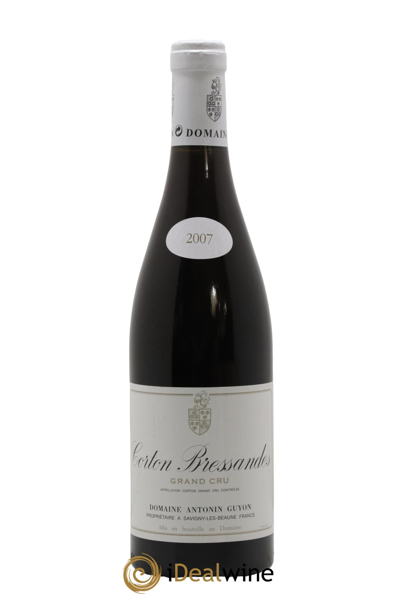 Corton Grand Cru Bressandes Antonin Guyon 2007 - Lot de 1 bouteille - 0