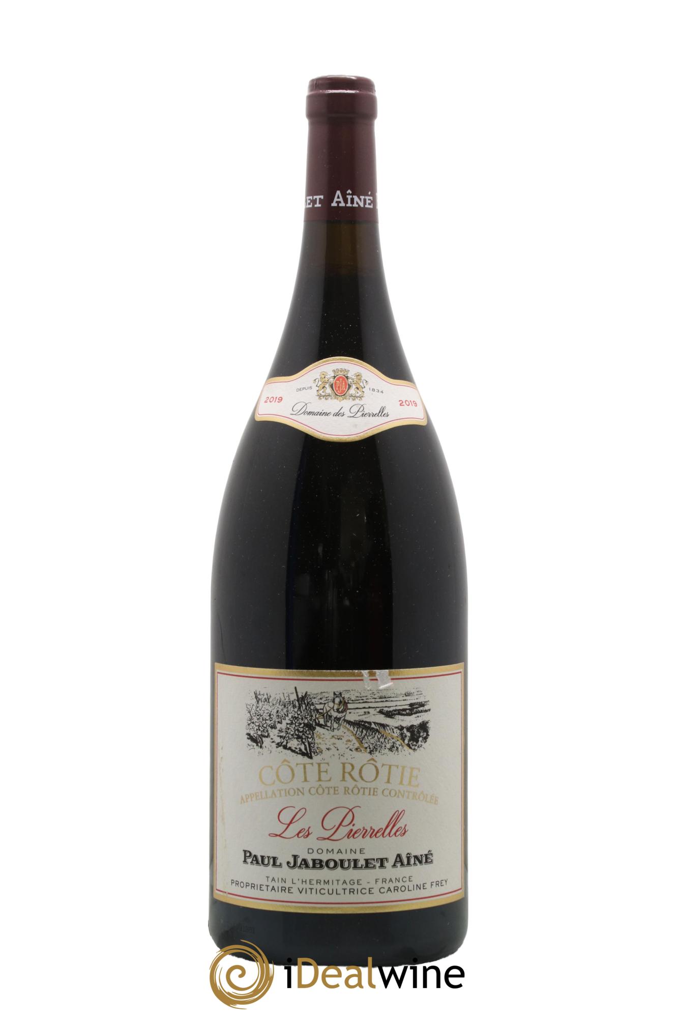 Côte-Rôtie Domaine des Pierrelles Paul Jaboulet Ainé 2019 - Lot de 1 magnum - 0