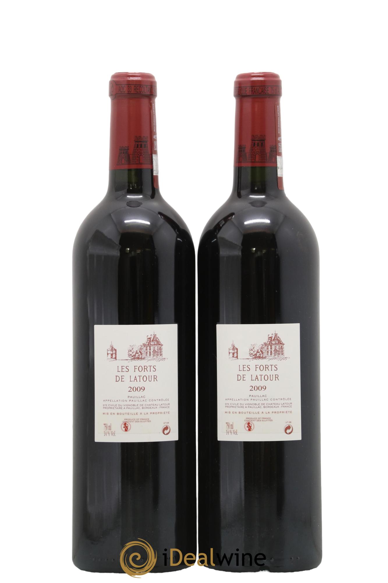 Les Forts de Latour Second Vin 2009 - Lot de 2 bouteilles - 1