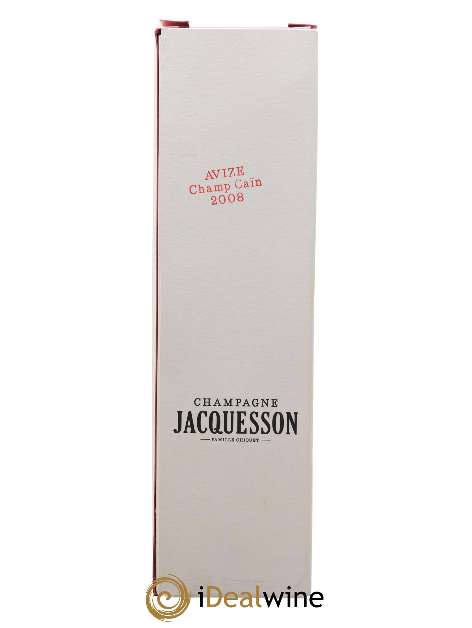 Avize Champ Caïn Extra-Brut Jacquesson 2008 - Lotto di 1 bottiglia - 2
