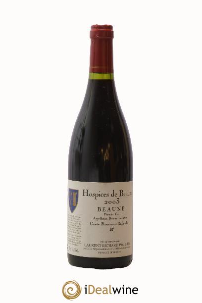 Beaune 1er Cru Cuvée Rousseau-Deslandes Hospices de Beaune 2003 - Lot de 1 bouteille - 0